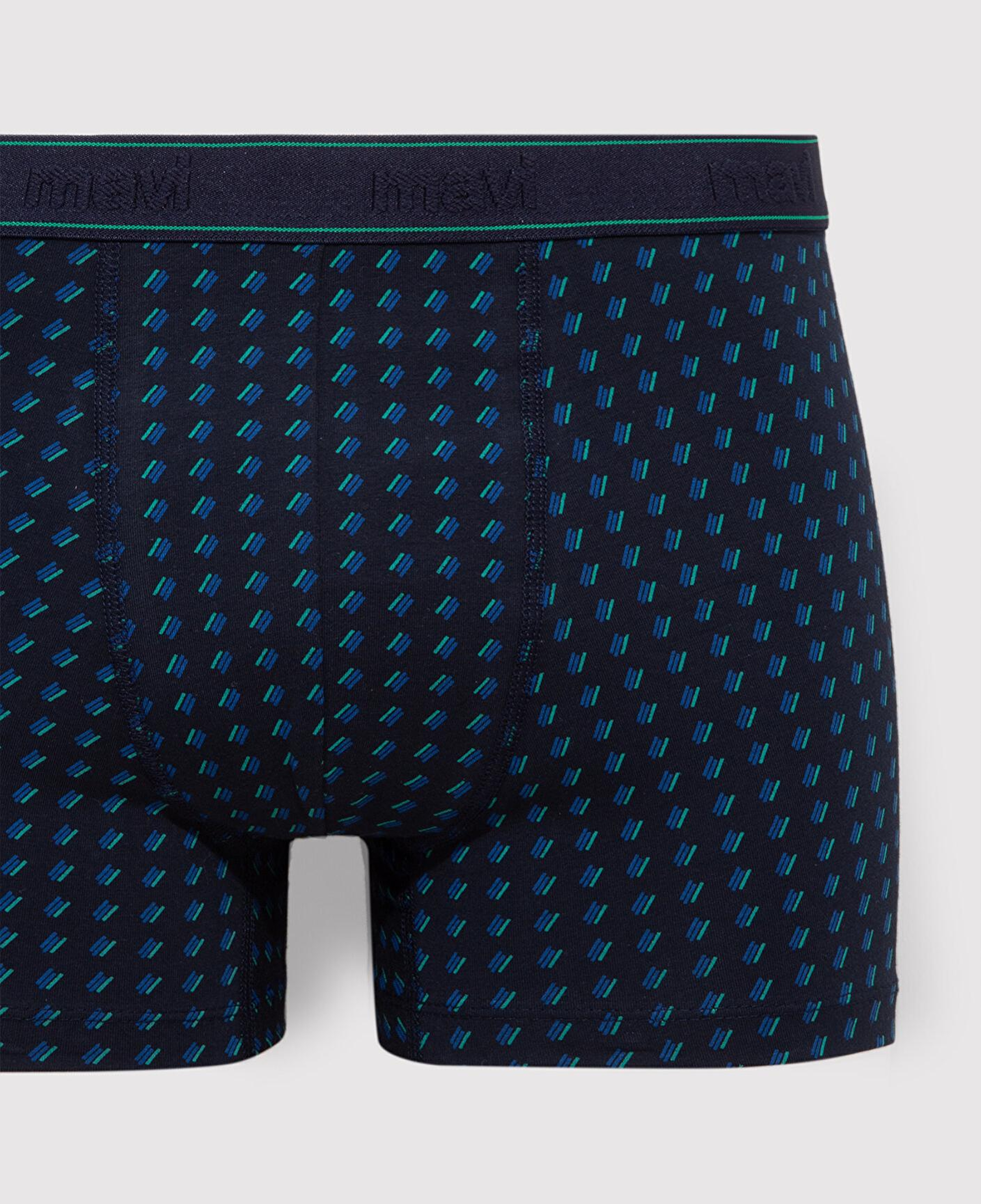 Mavi Baskılı Lacivert Boxer 0911051-30717