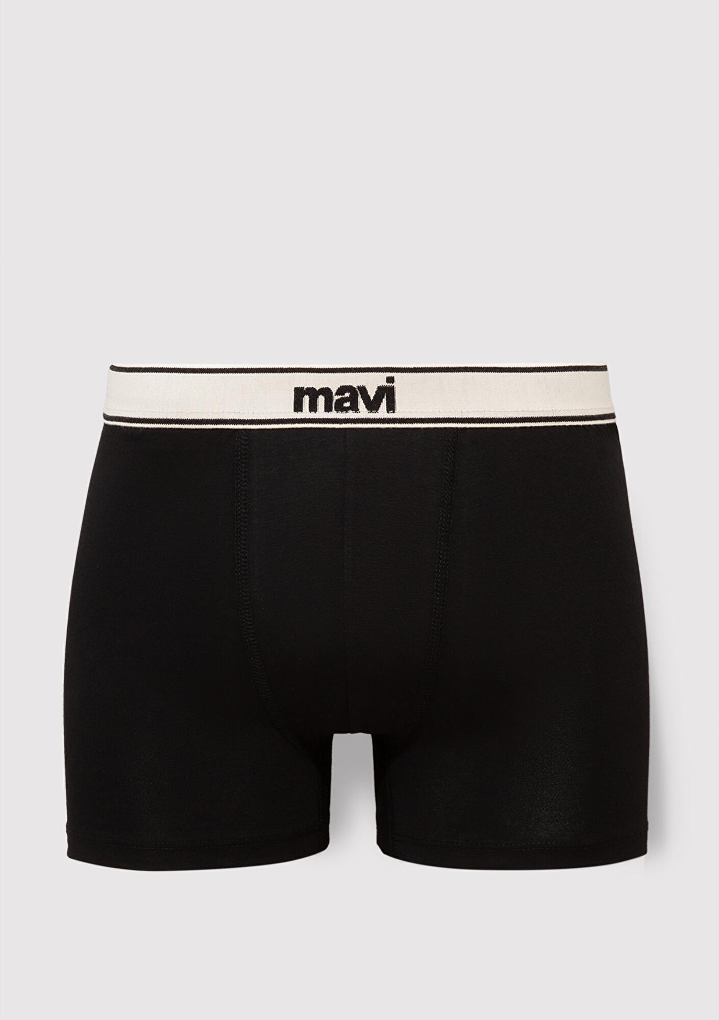 Mavi Siyah Basic Boxer 092463-900