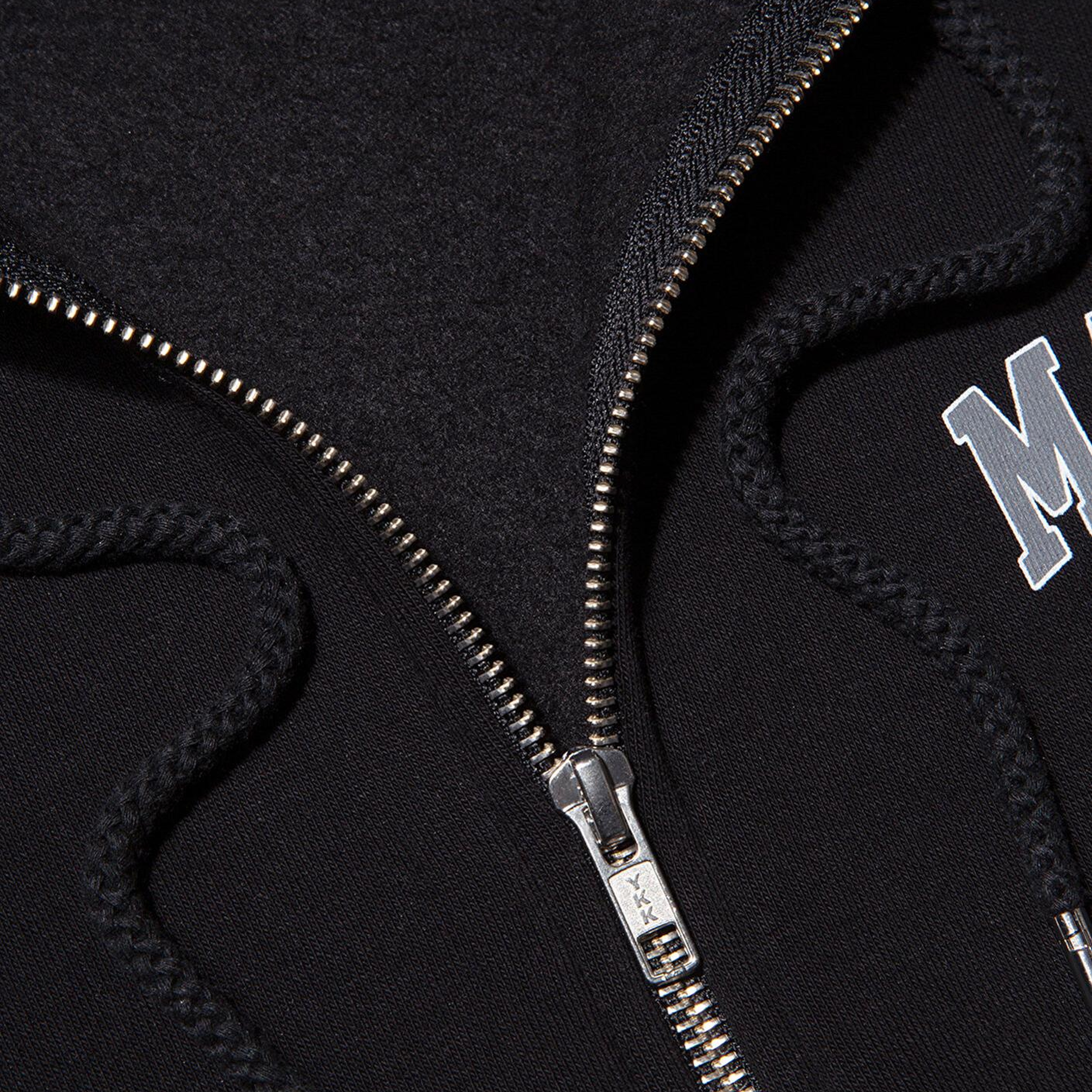 Mavi Mavi Logo Baskılı Fermuarlı Siyah Sweatshirt 0611715-900