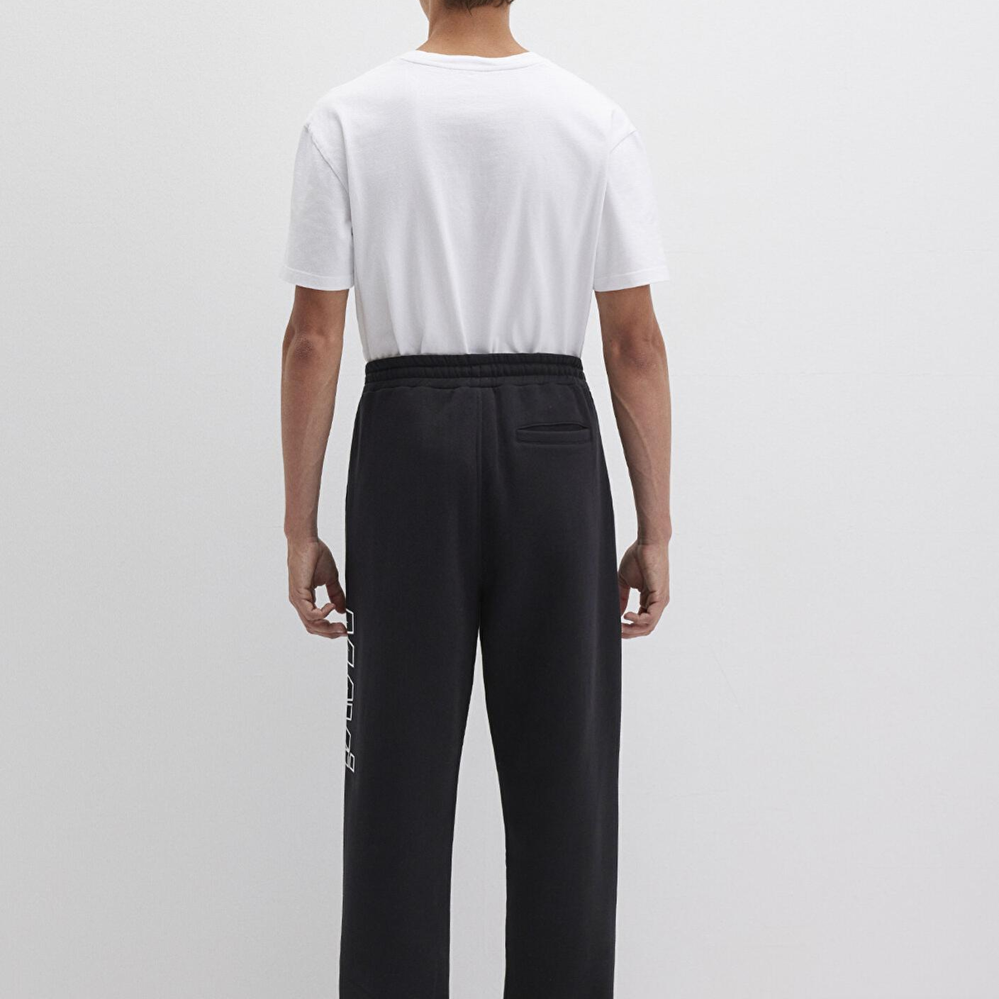 Mavi Mavi Logo Baskılı Siyah Eşofman Altı 0010208-900