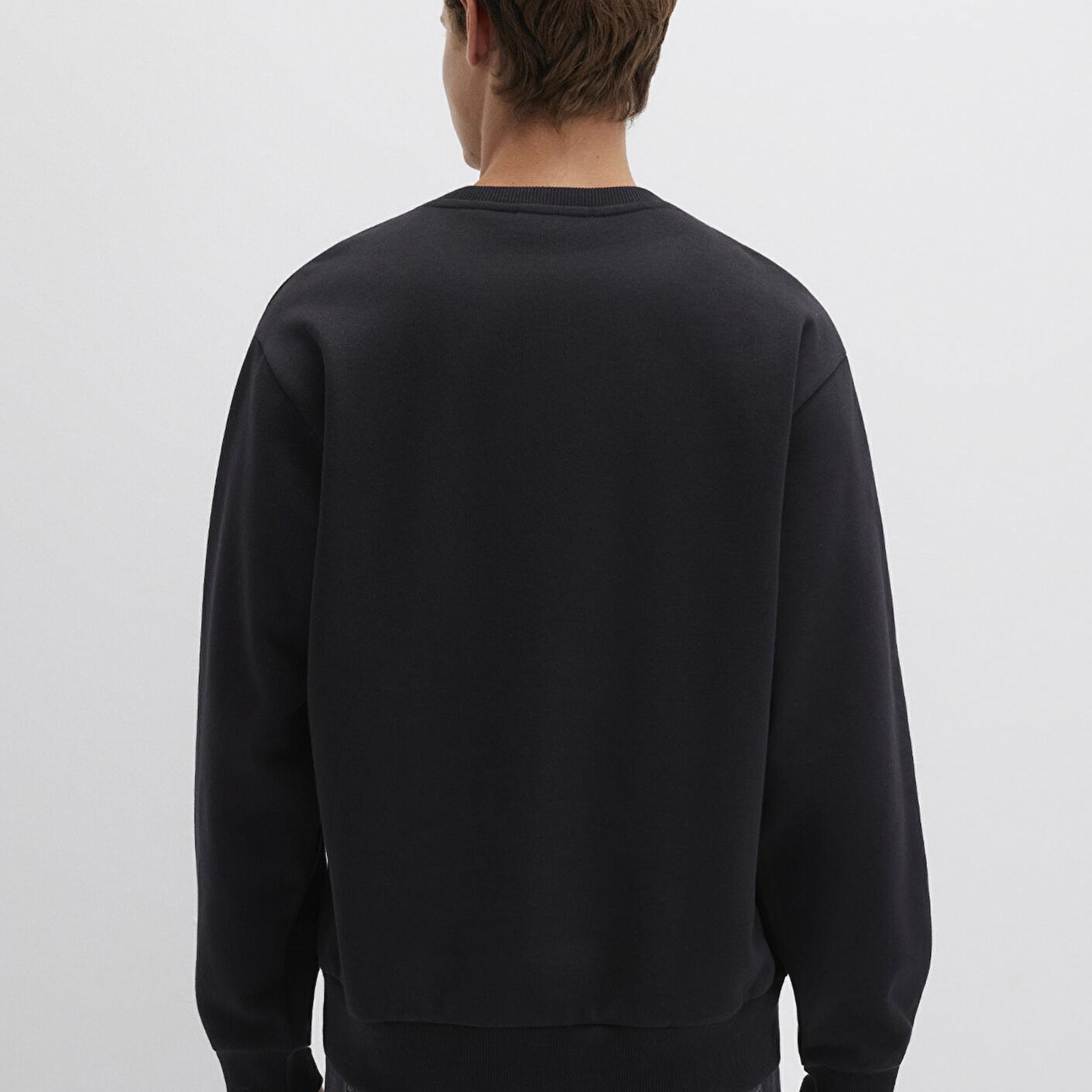 Mavi Mavi Logo Baskılı Siyah Sweatshirt 0611716-900
