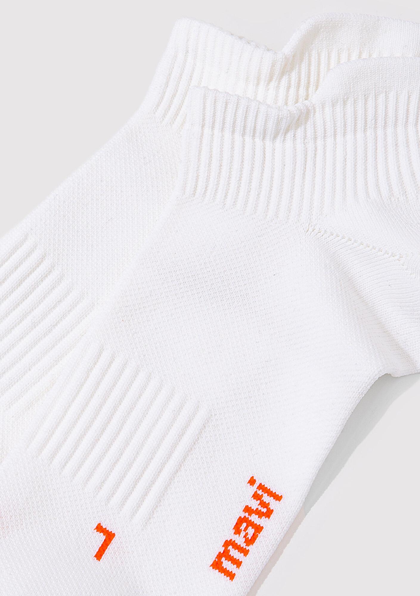 Mavi Beyaz Aktif Patik Çorap 0911035-620