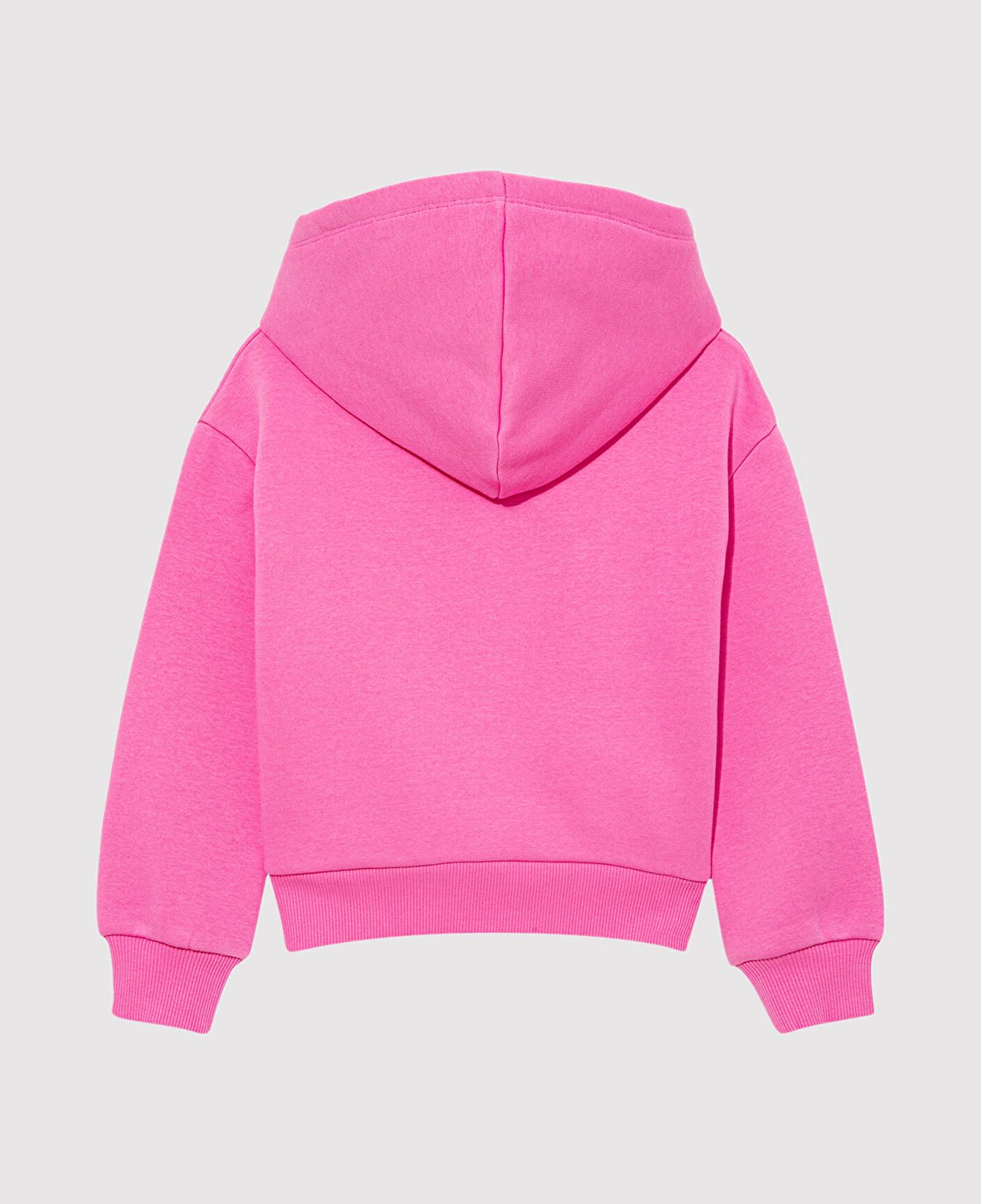 Mavi Mavi Logo Baskılı Kapüşonlu Pembe Sweatshirt 7610035-70982