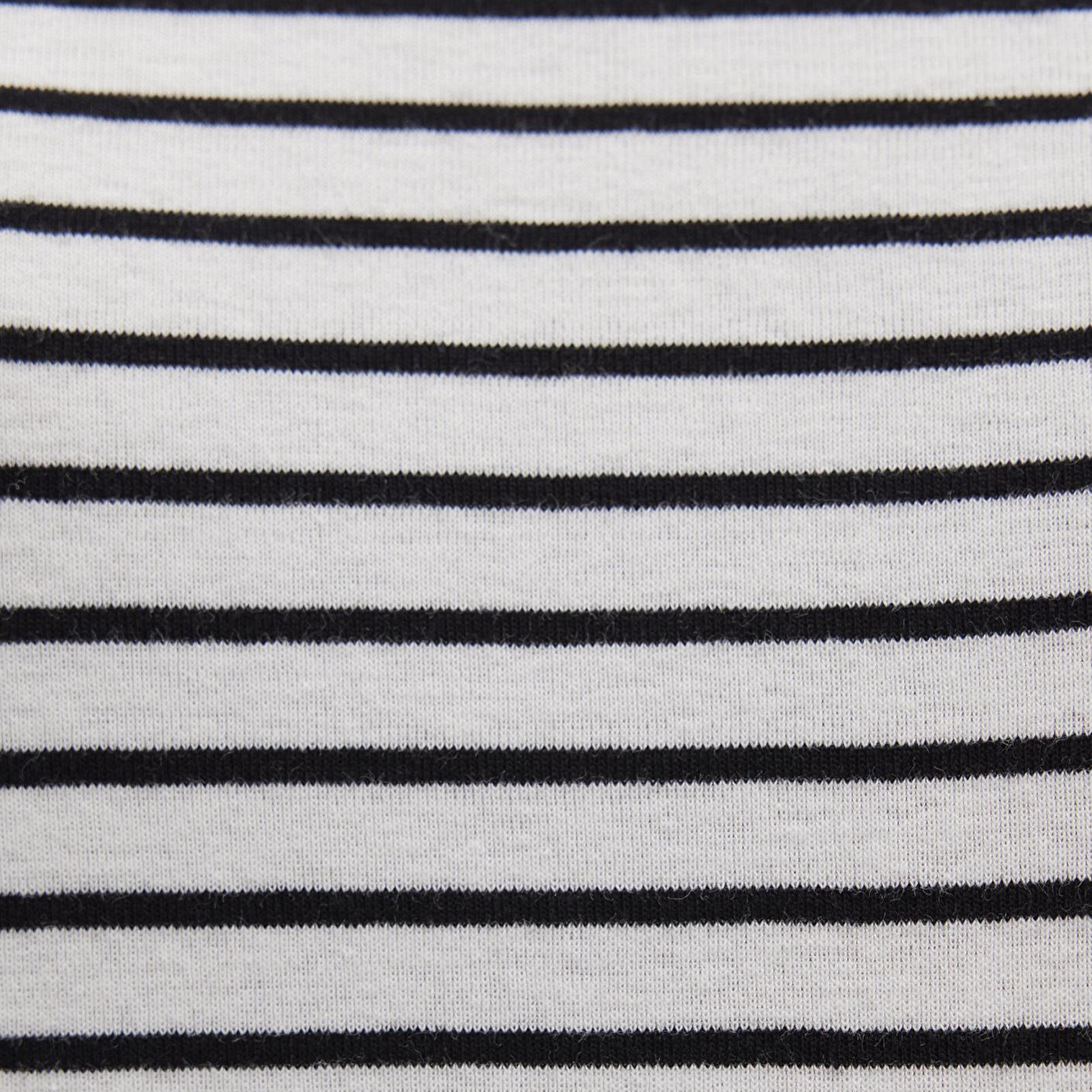 Mavi Siyah Çizgili Tişört Regular Fit / Normal Kesim 1611653-85143