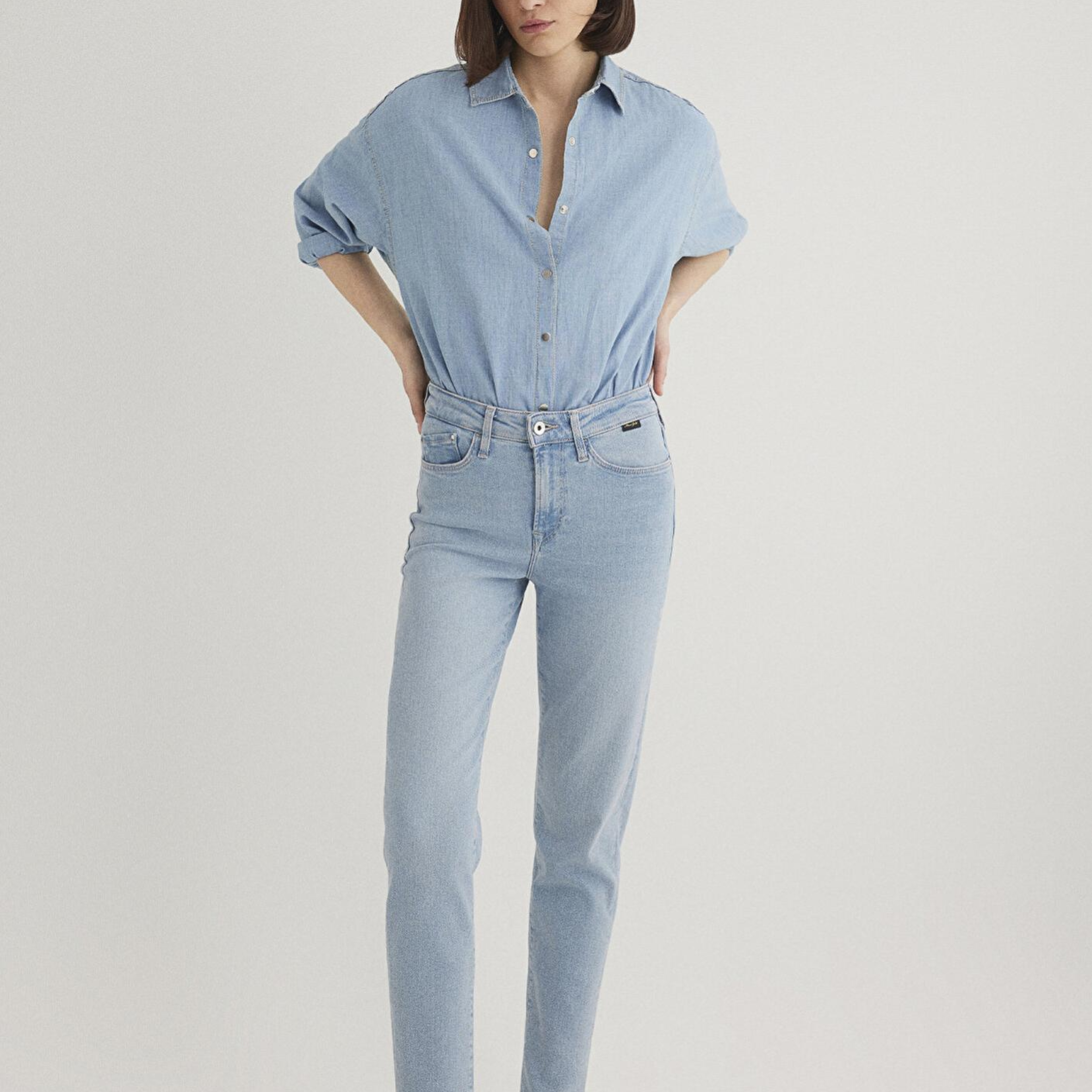 Mavi Cindy Gold Shape Açık Mavi Jean Pantolon 100277-84410