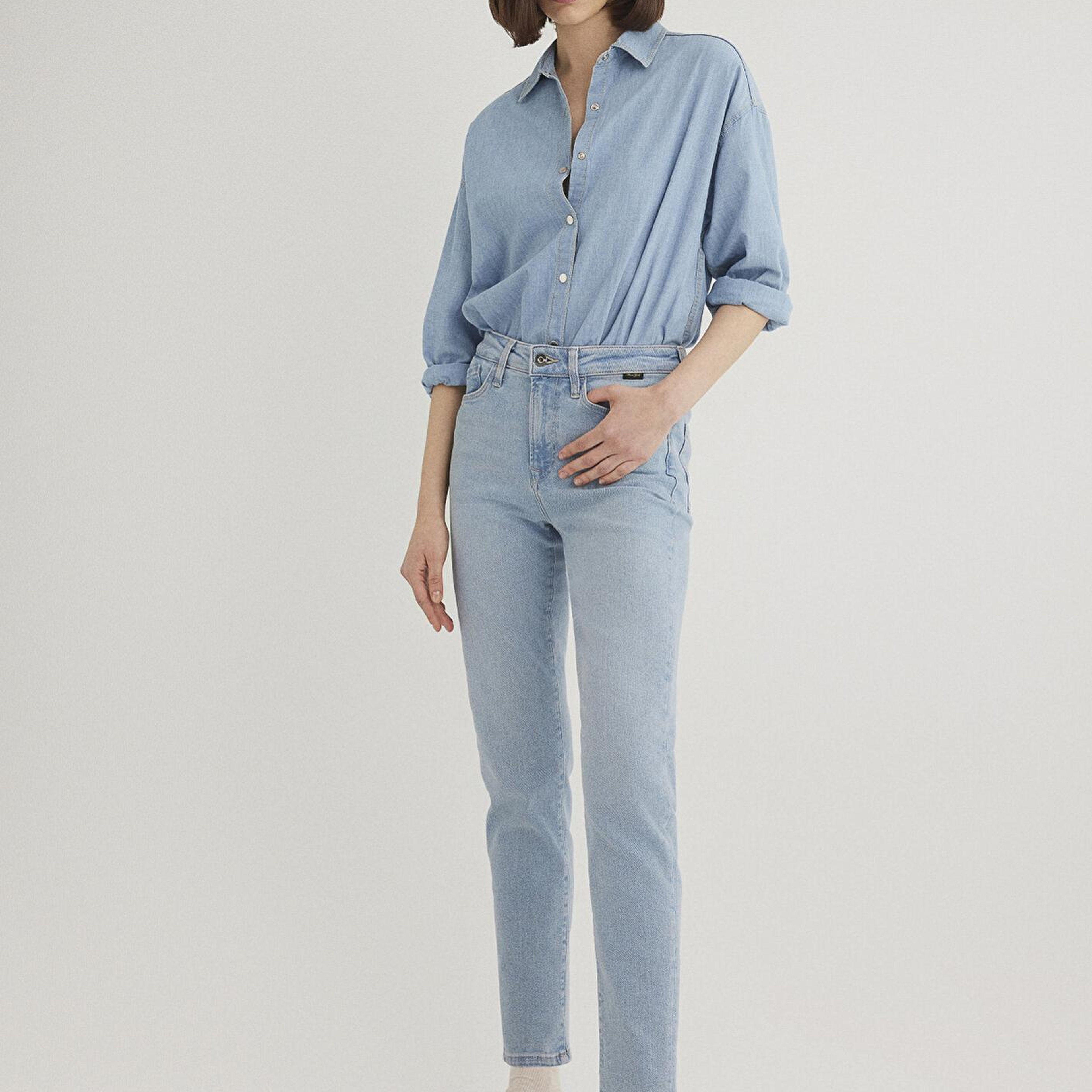 Mavi Cindy Gold Shape Açık Mavi Jean Pantolon 100277-84410