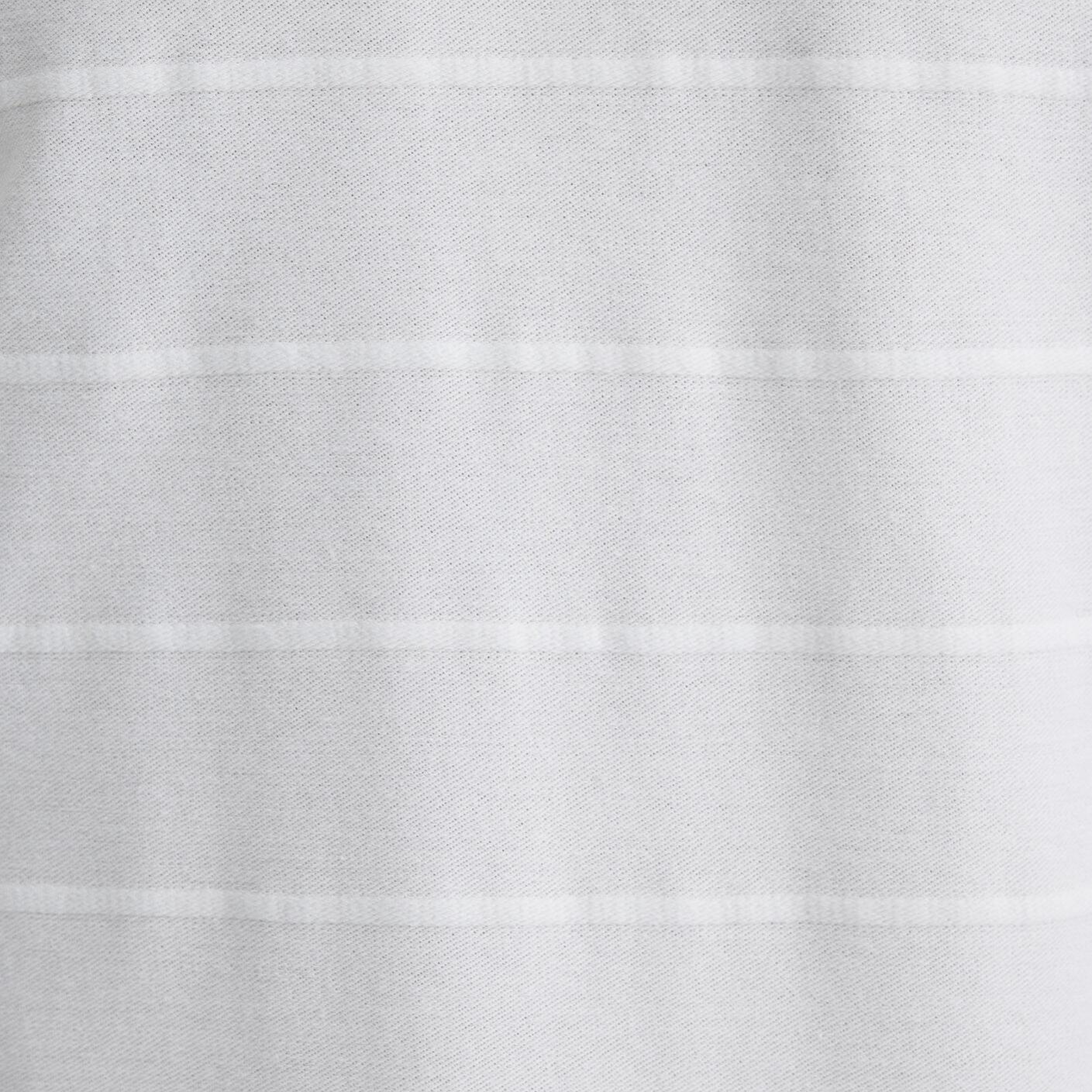 Mavi Çizgi Detaylı Beyaz Tişört Regular Fit / Normal Kesim 0611409-70057