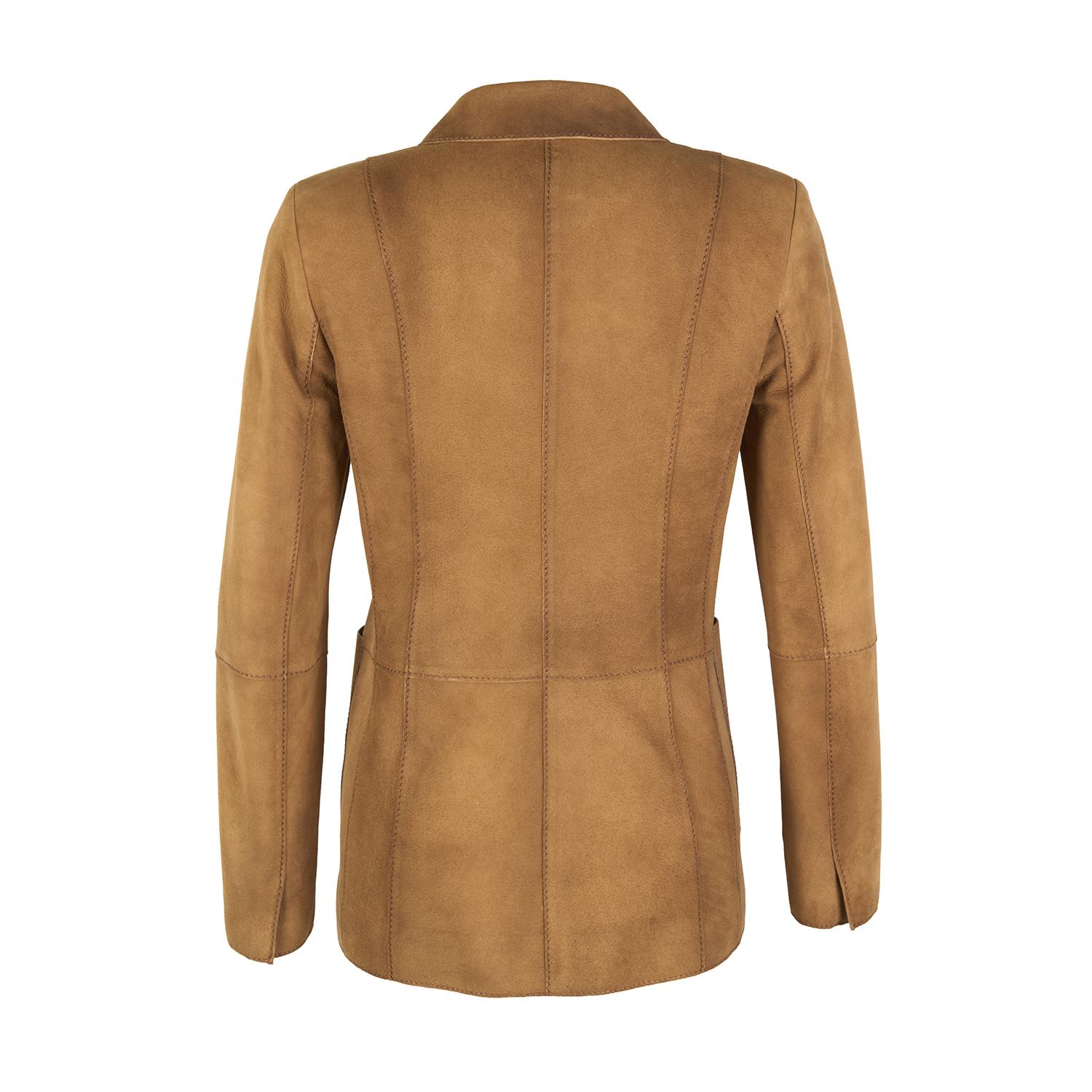 Sitara Taba Kadın Süet Blazer Ceket