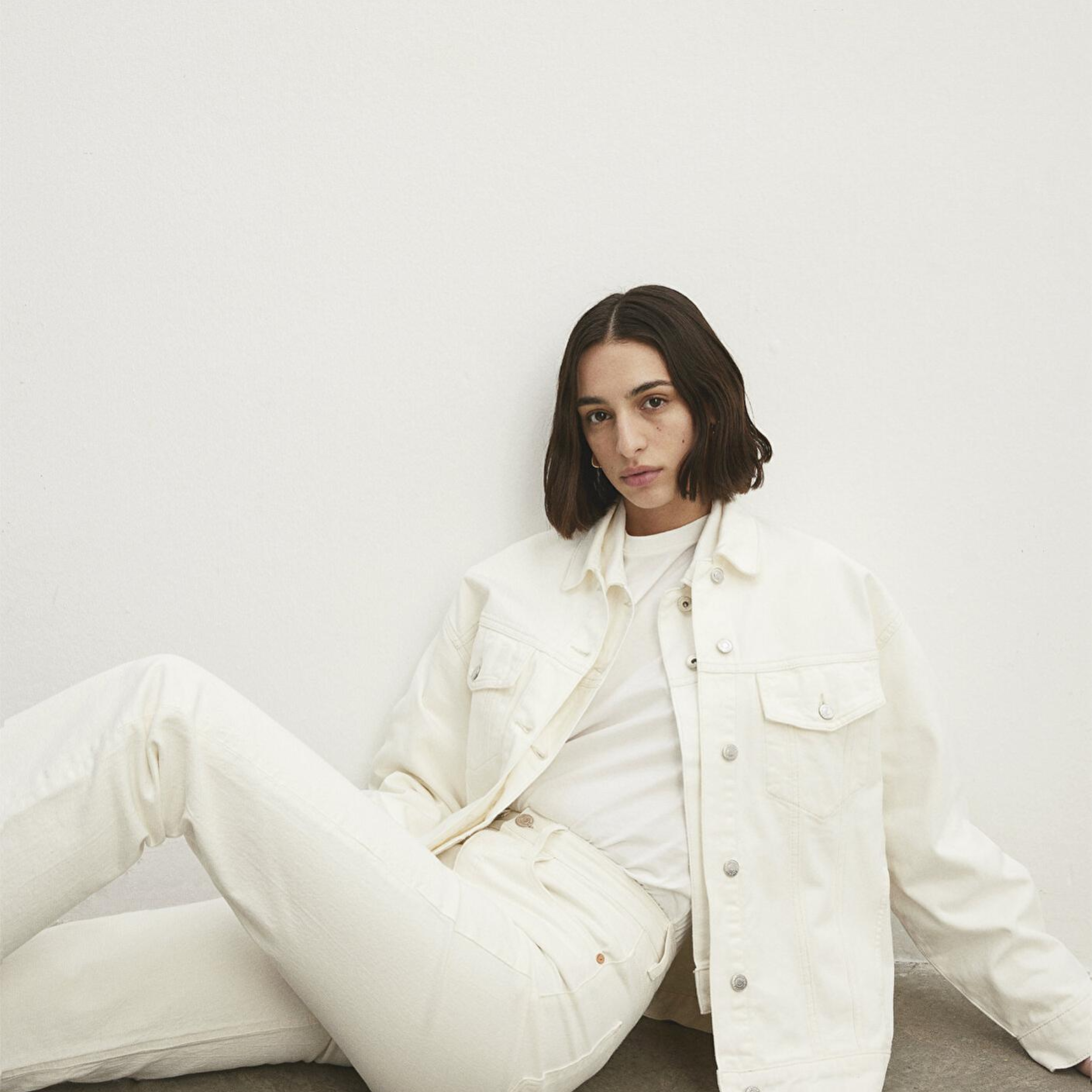 Mavi Luna 90lar Kırık Beyaz Jean Ceket 1110177-84112