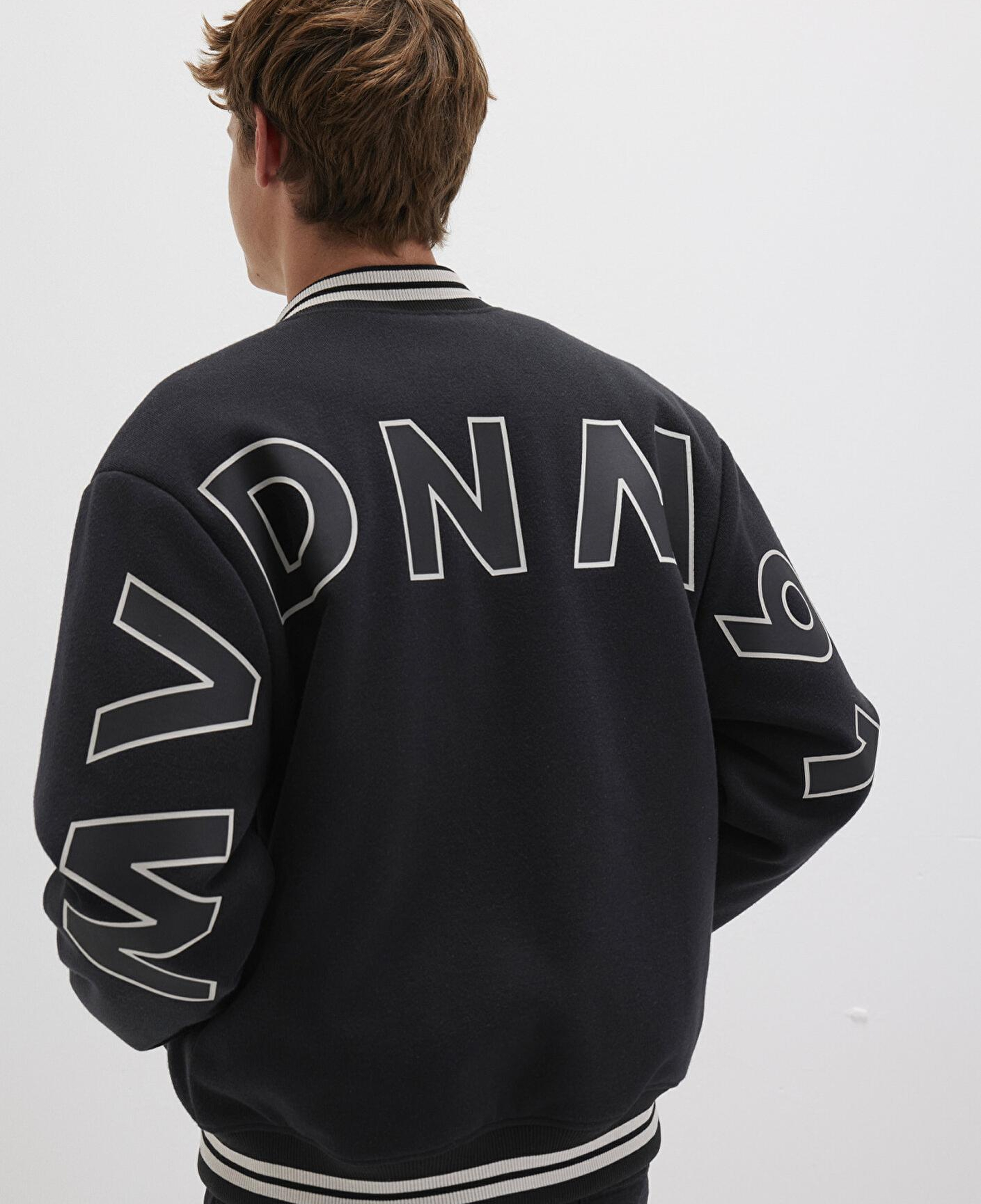 Mavi MV DNM Baskılı Bomber Ceket 0110214-71379