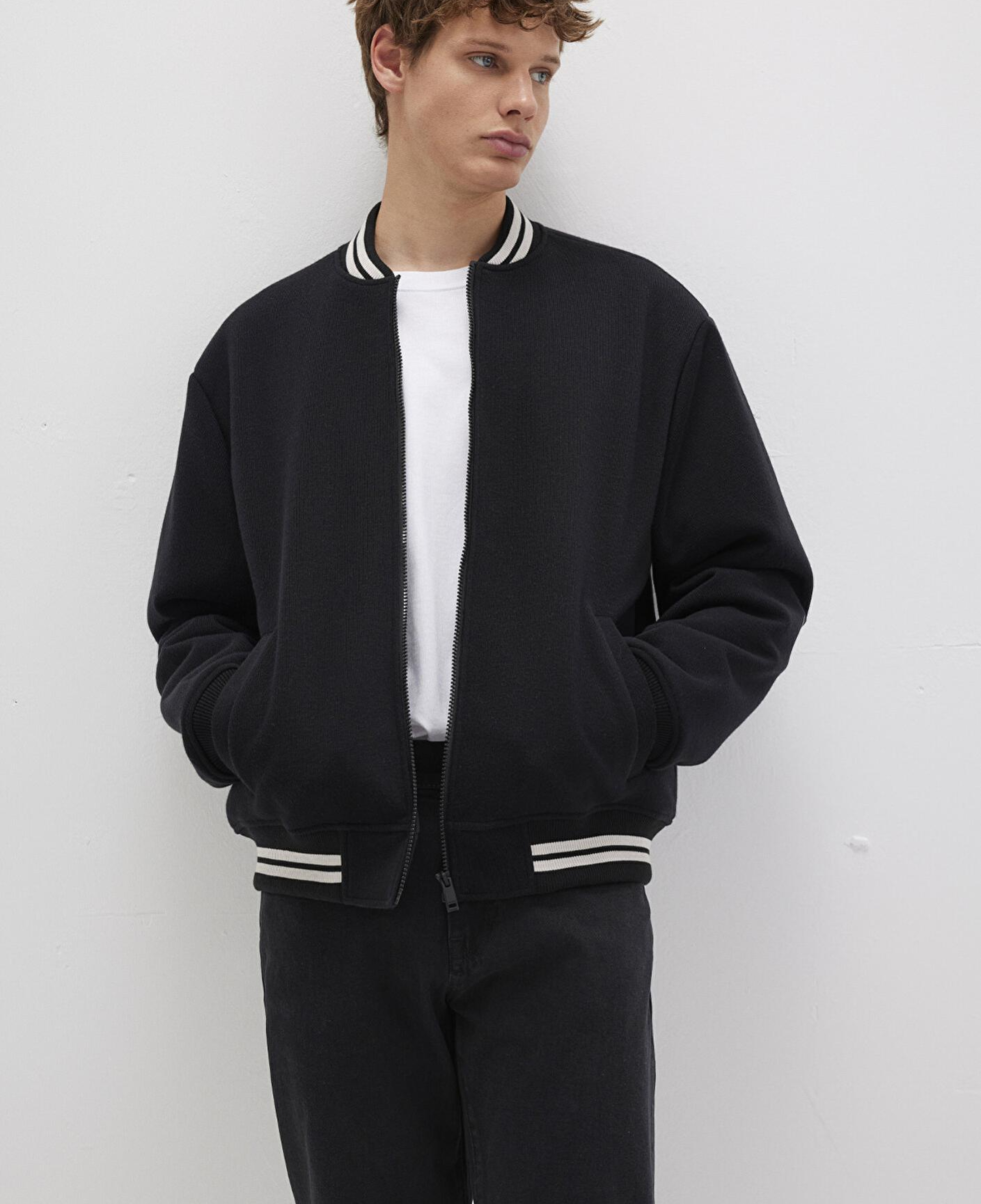 Mavi MV DNM Baskılı Bomber Ceket 0110214-71379