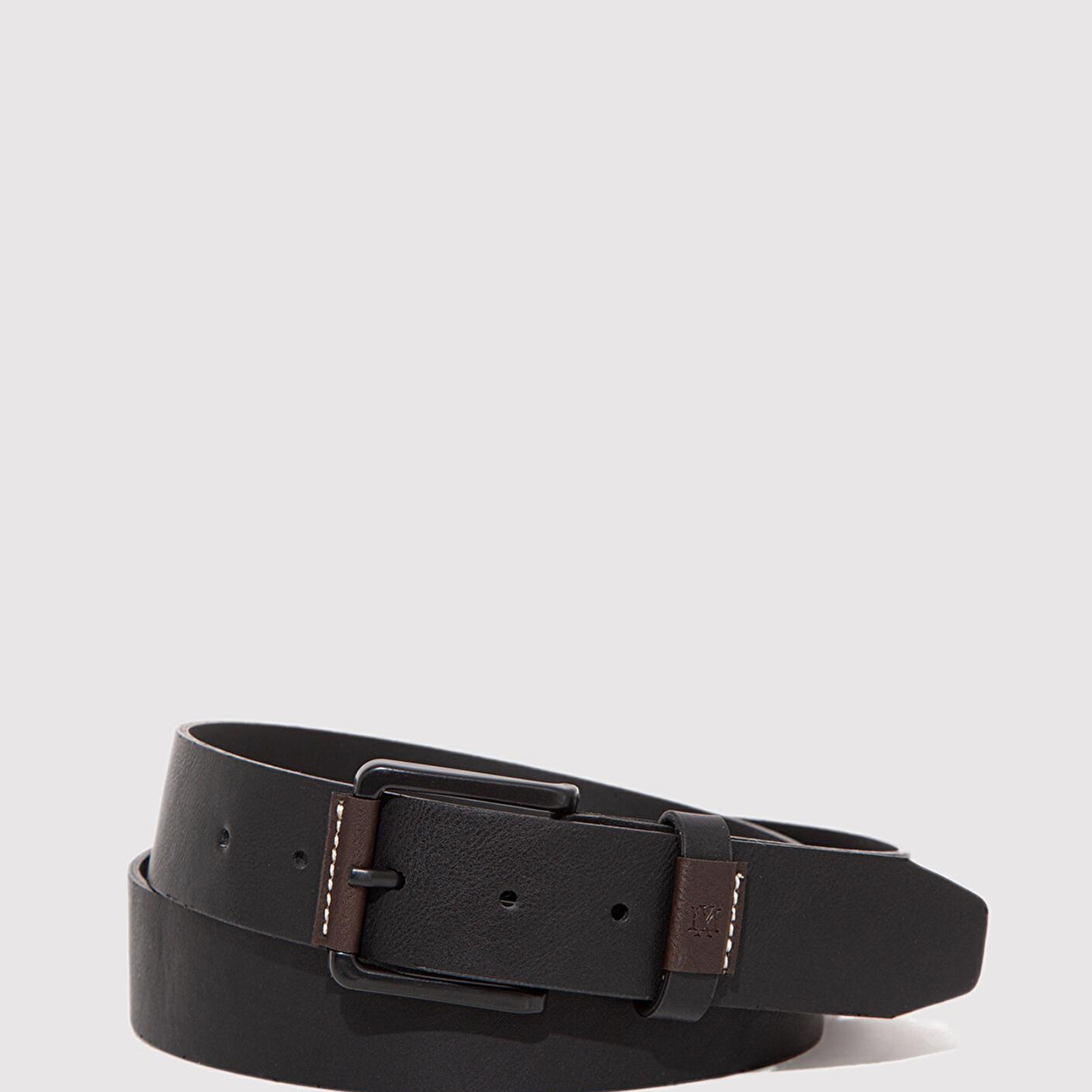 Mavi Siyah Suni Deri Kemer 0910871-900