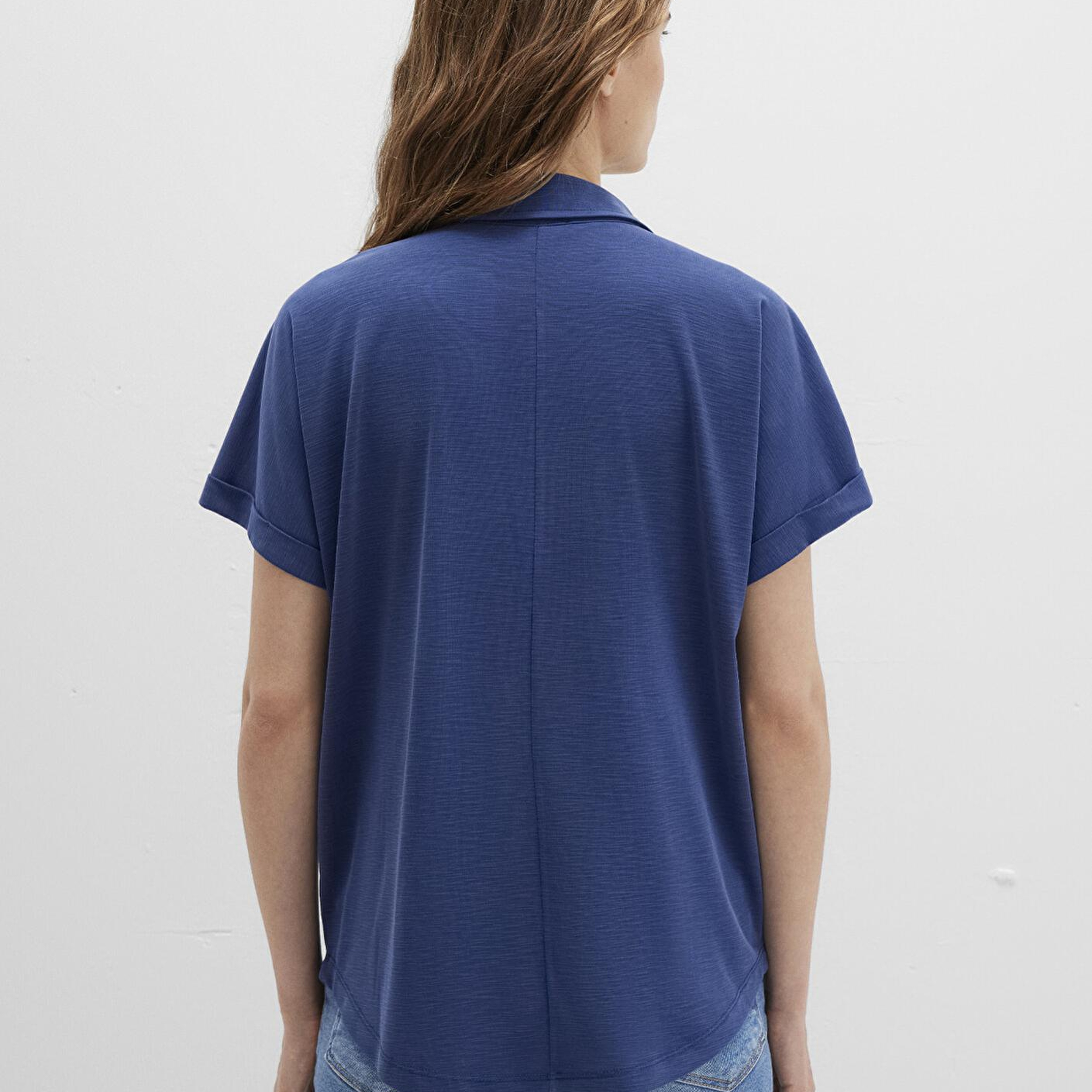 Mavi Lux Touch (TENCEL™) Mavi Modal Gömlek Regular Fit / Normal Kesim 168081-70491