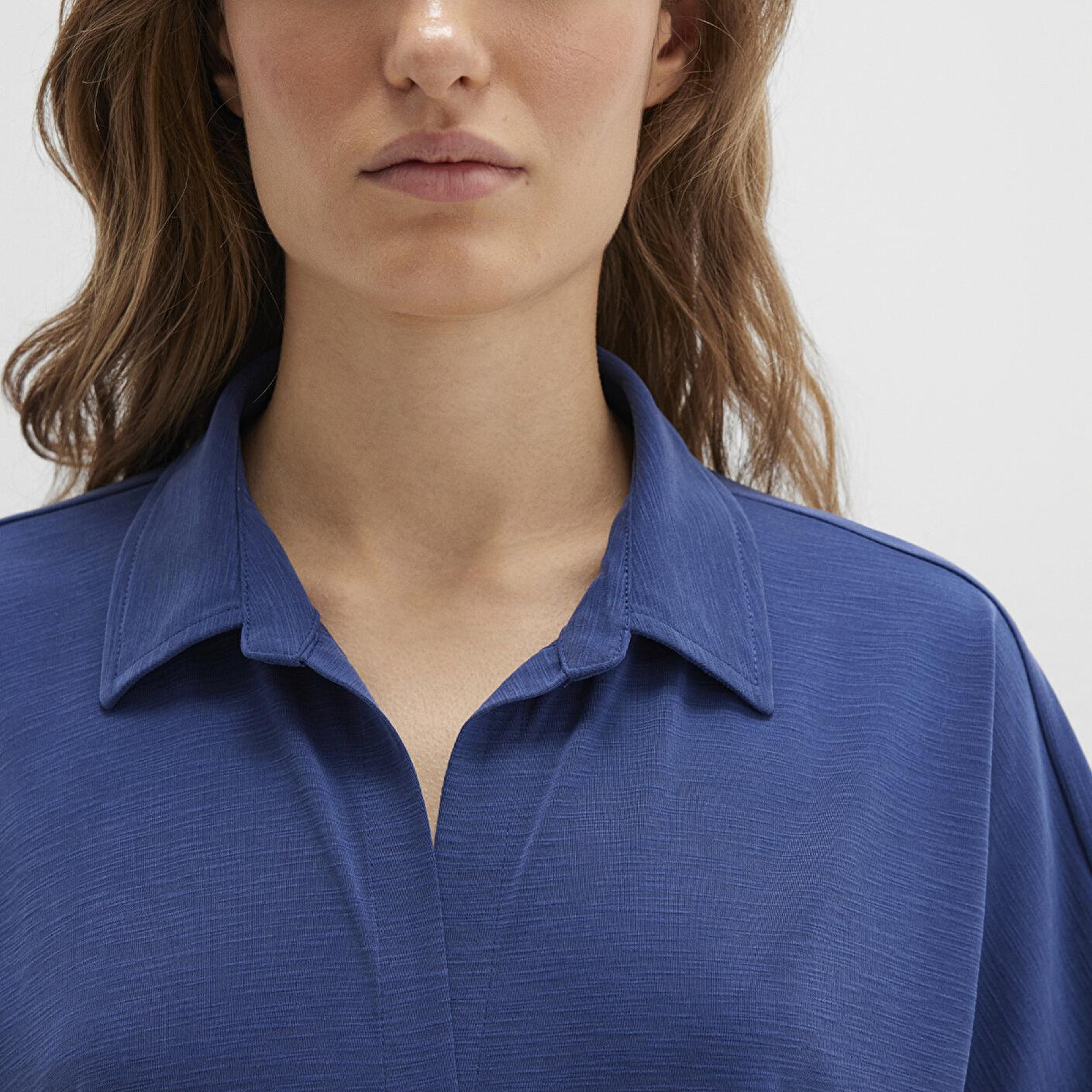 Mavi Lux Touch (TENCEL™) Mavi Modal Gömlek Regular Fit / Normal Kesim 168081-70491