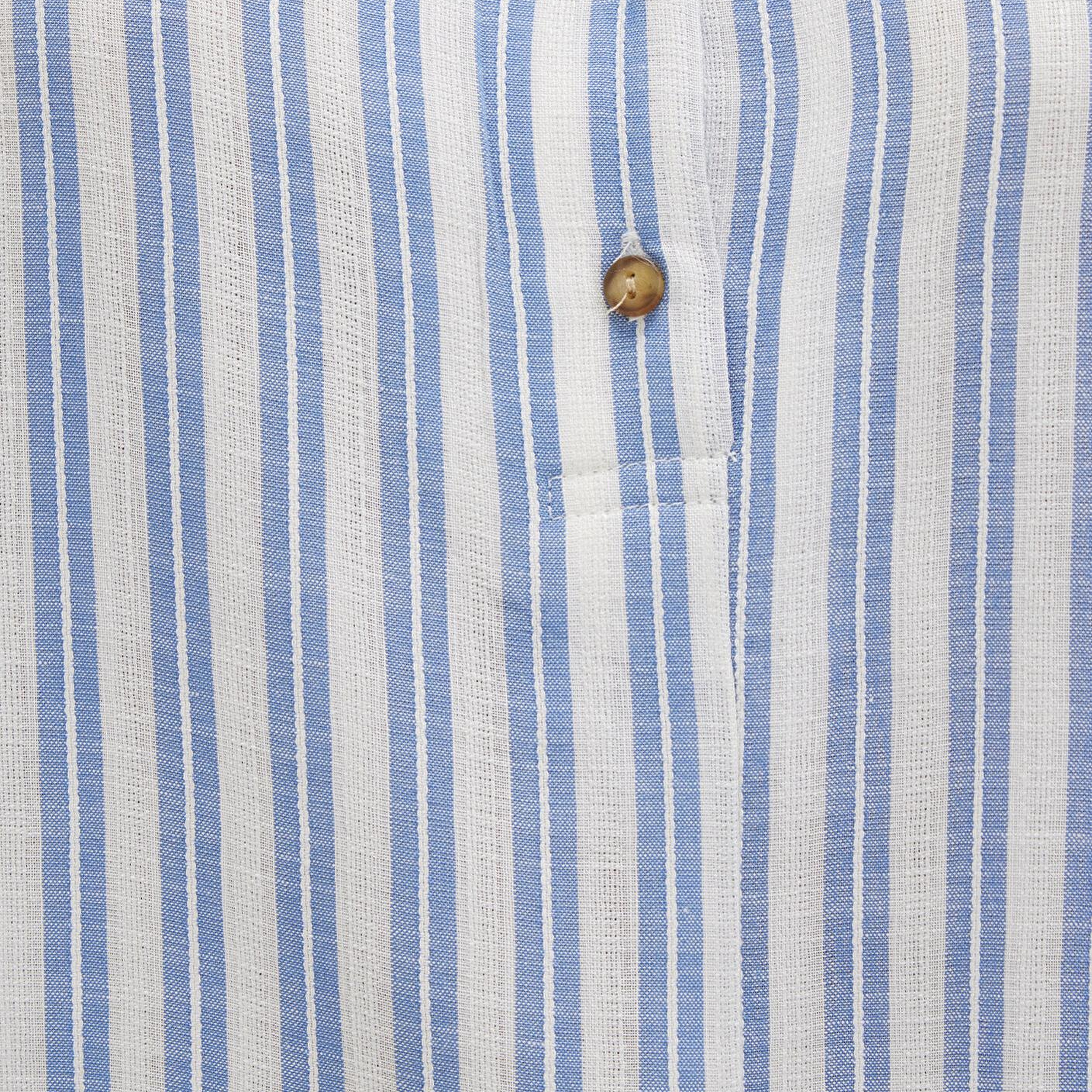 Mavi Mavi Çizgili Bluz 122400-83979