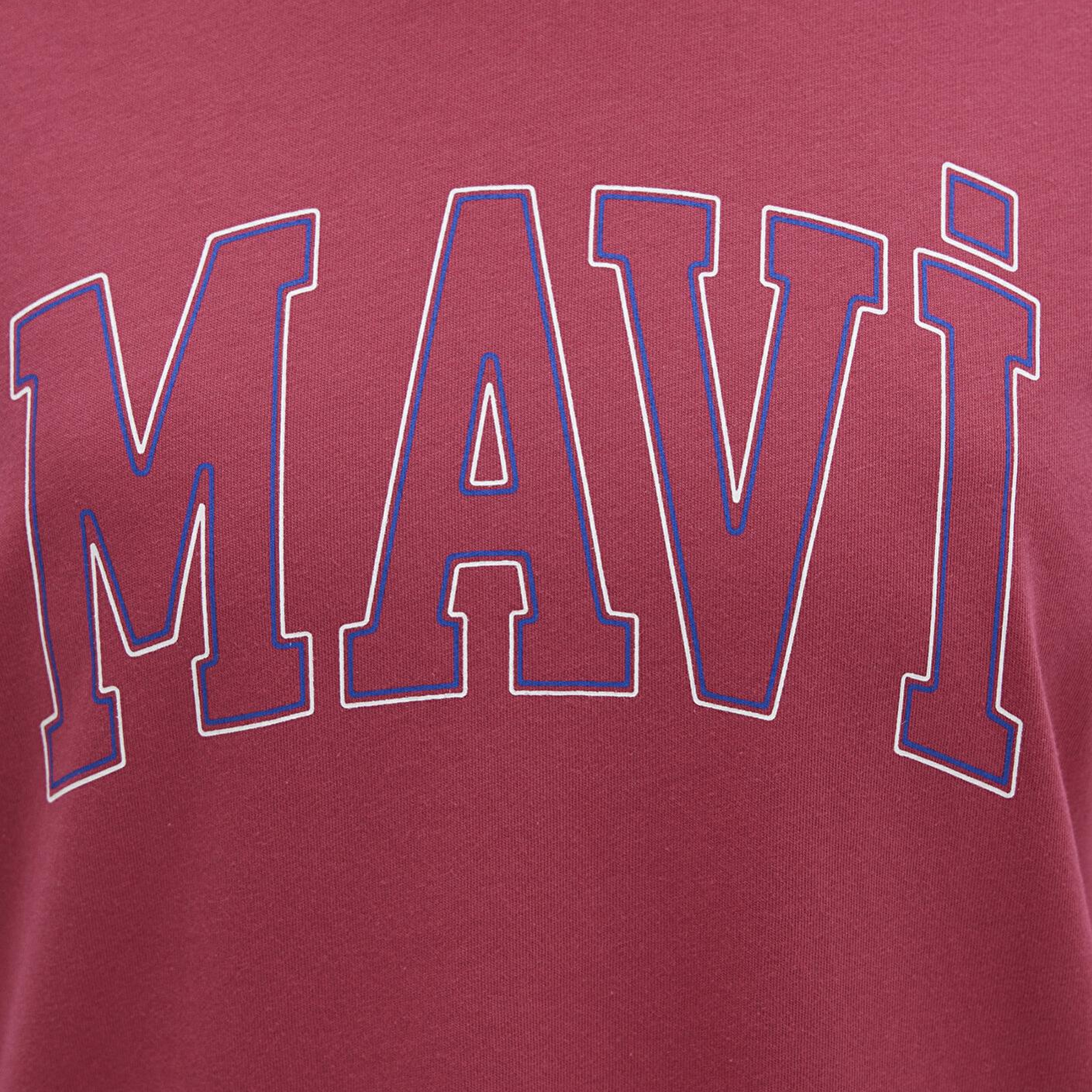 Mavi Mavi Logo Baskılı Pembe Tişört Regular Fit / Normal Kesim 1611193-70931