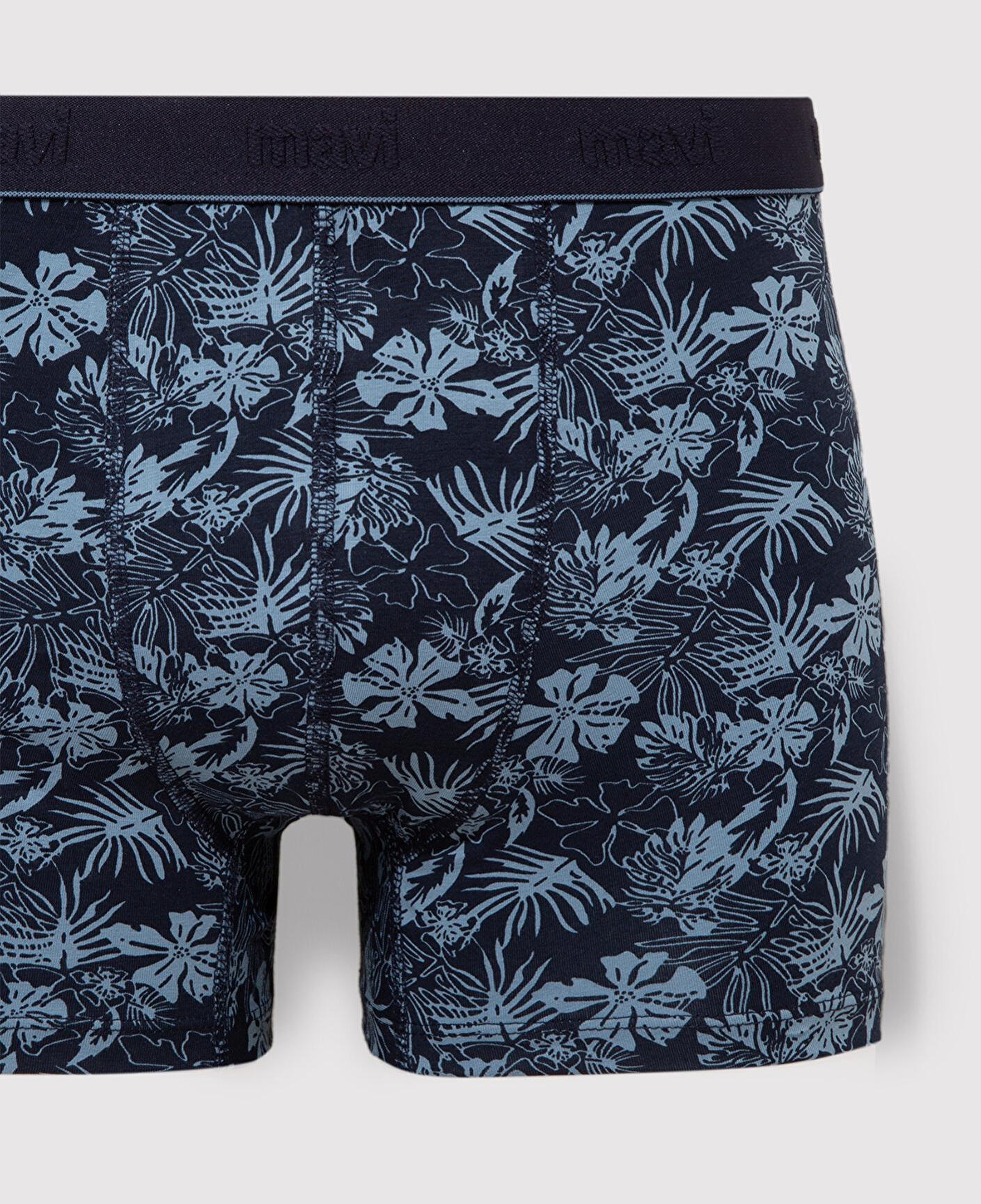 Mavi Baskılı Lacivert Boxer 0910708-30717