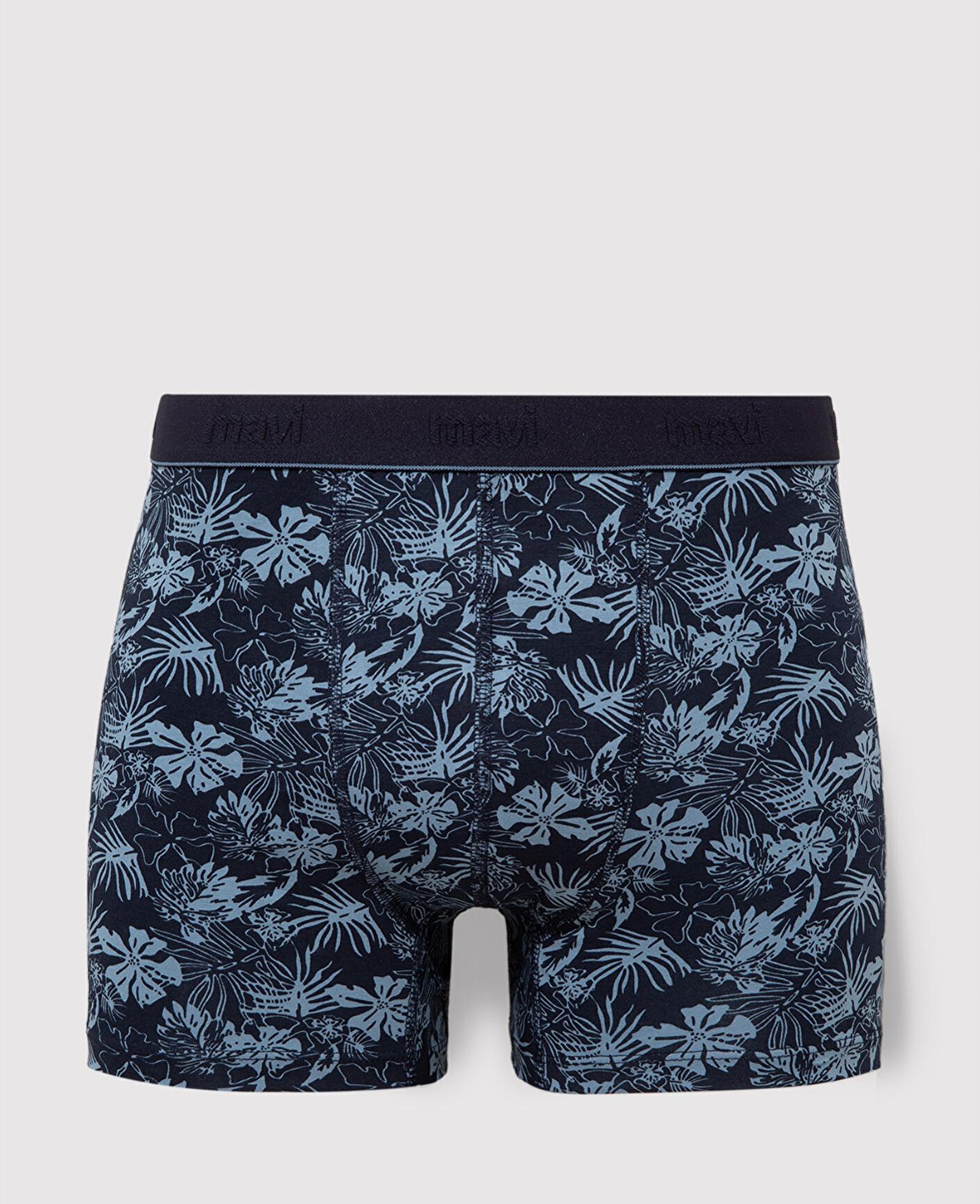 Mavi Baskılı Lacivert Boxer 0910708-30717