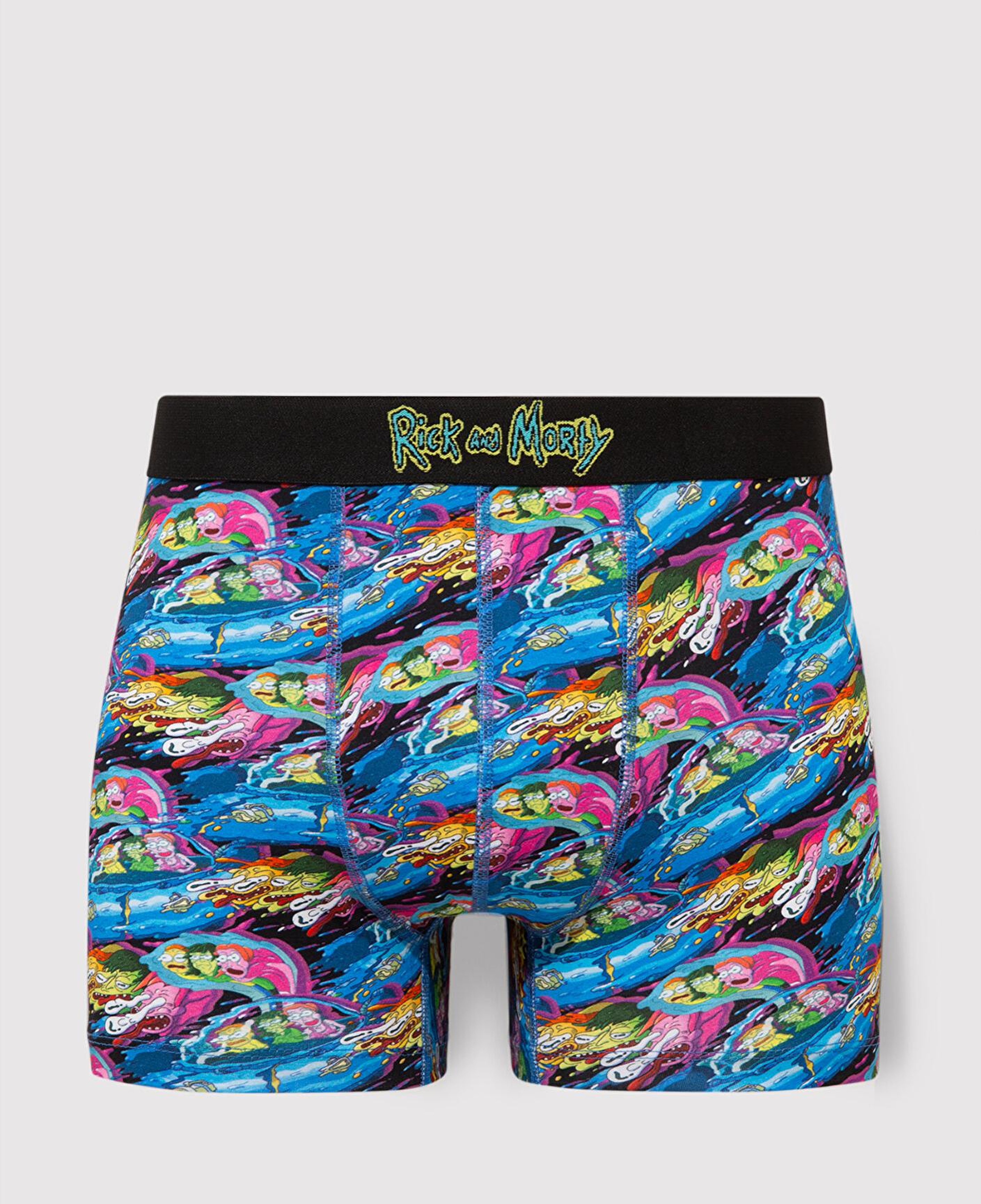 Mavi Rick and Morty Baskılı Boxer 0910701-82952