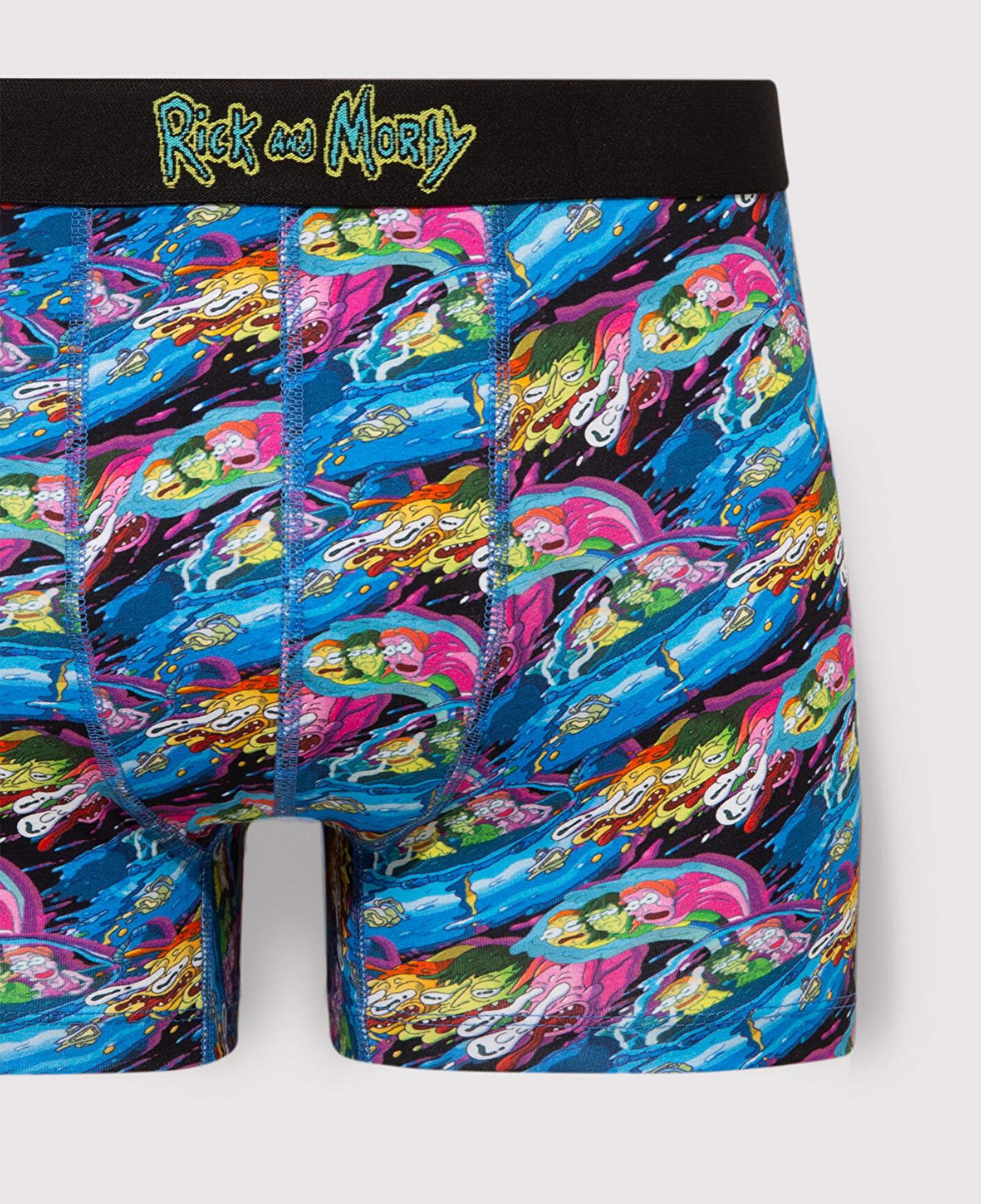 Mavi Rick and Morty Baskılı Boxer 0910701-82952
