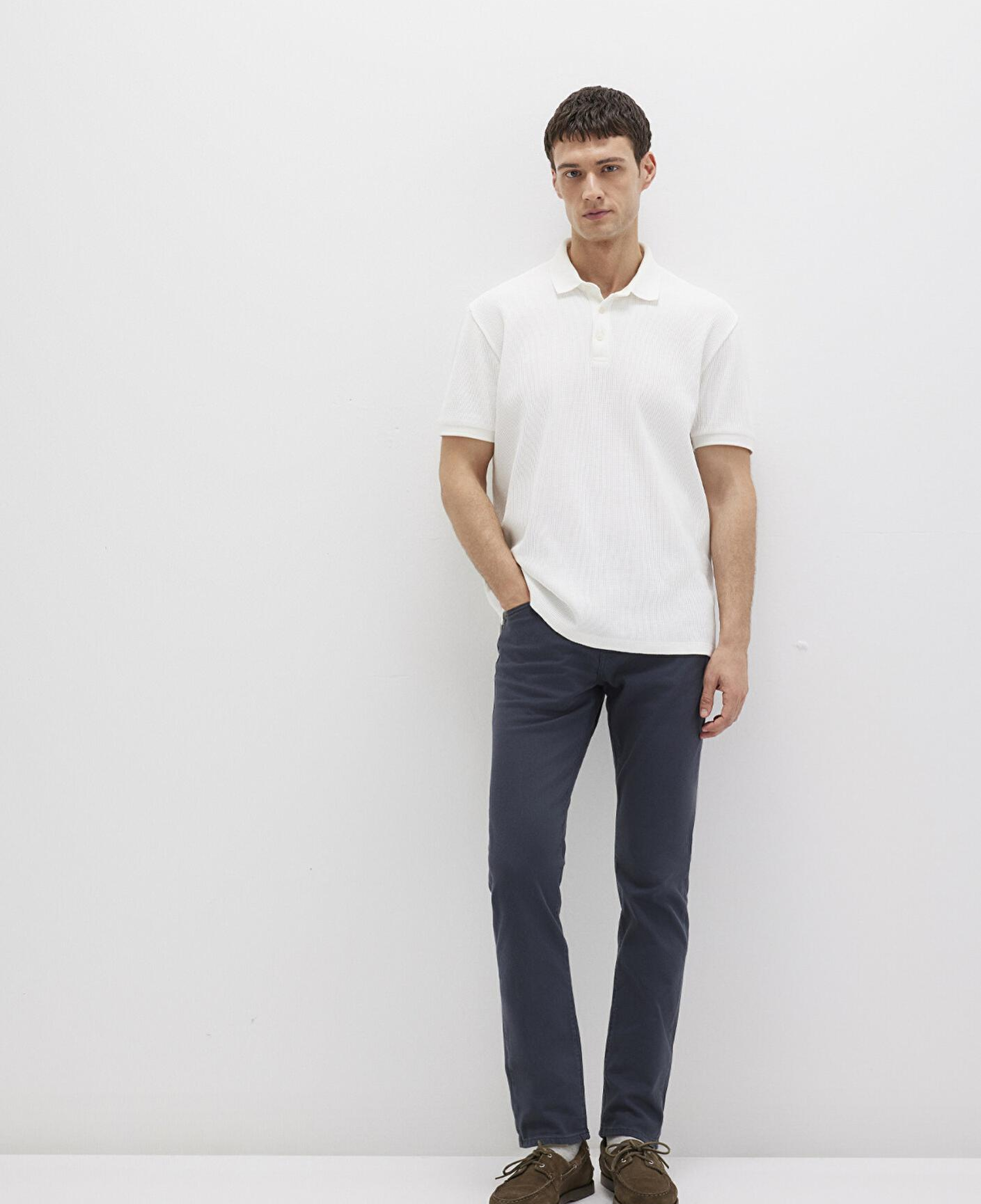 Mavi Marcus Lacivert Yıkamalı Comfort Gabardin Pantolon 0035132609