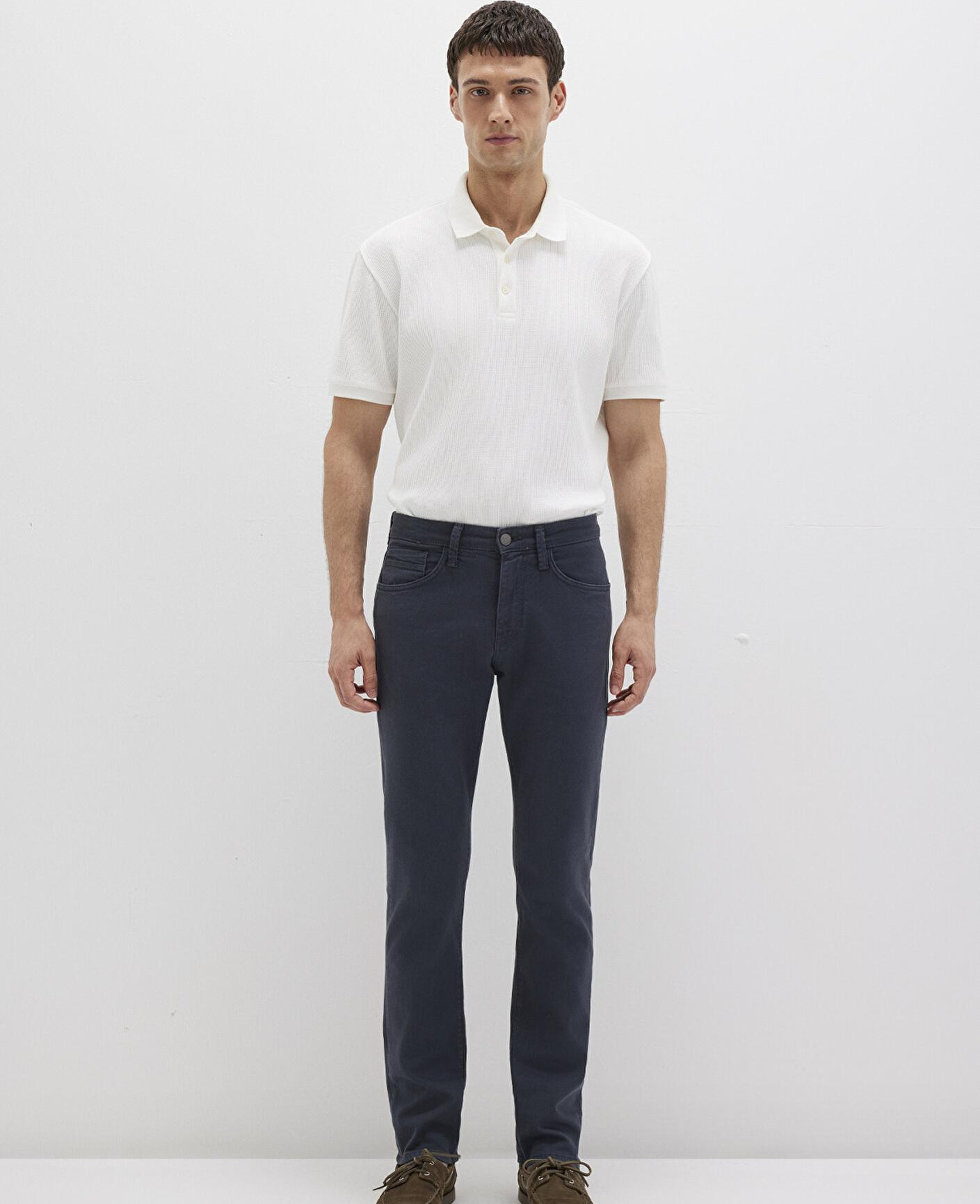 Mavi Marcus Lacivert Yıkamalı Comfort Gabardin Pantolon 0035132609