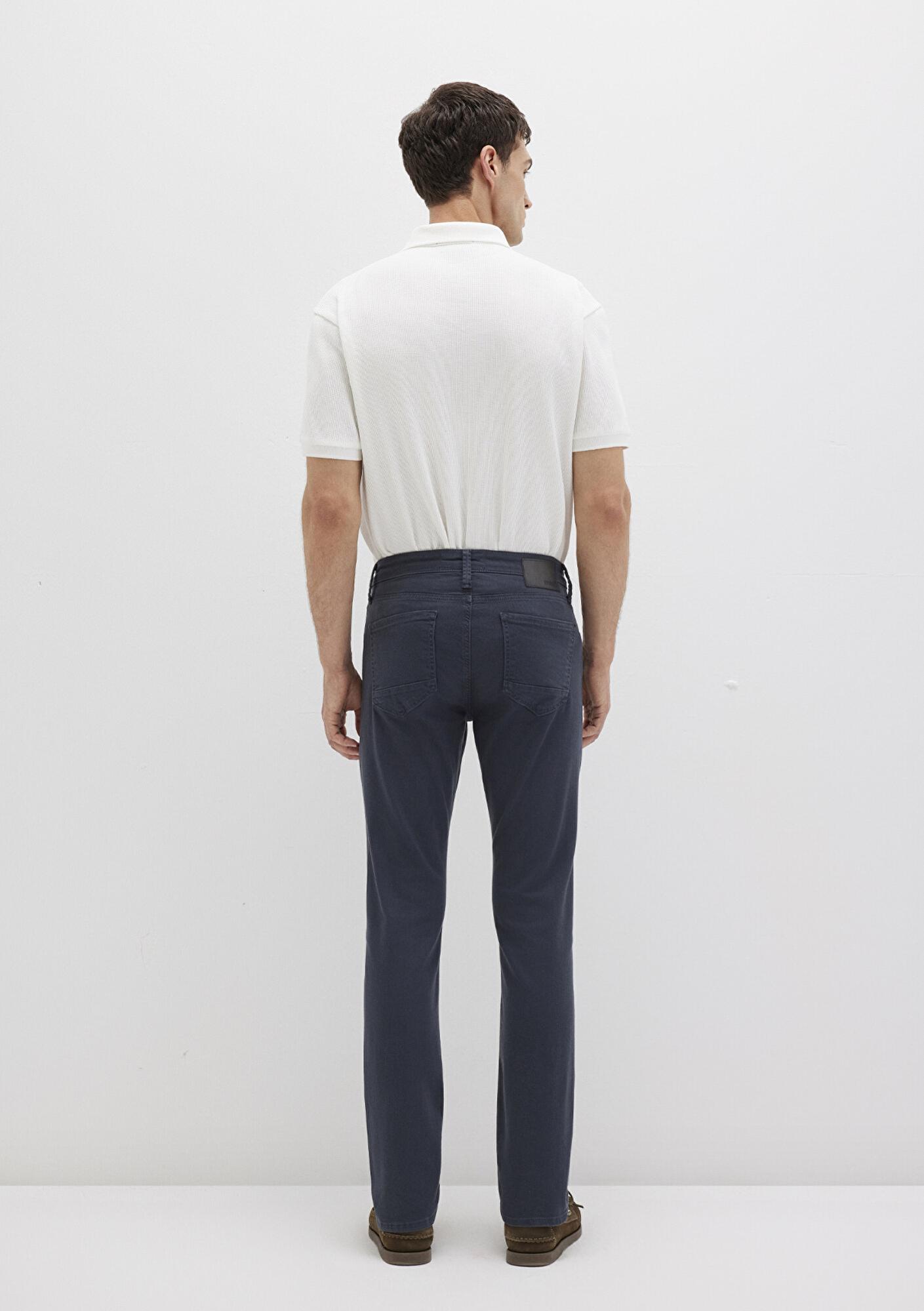 Mavi Marcus Lacivert Yıkamalı Comfort Gabardin Pantolon 0035132609