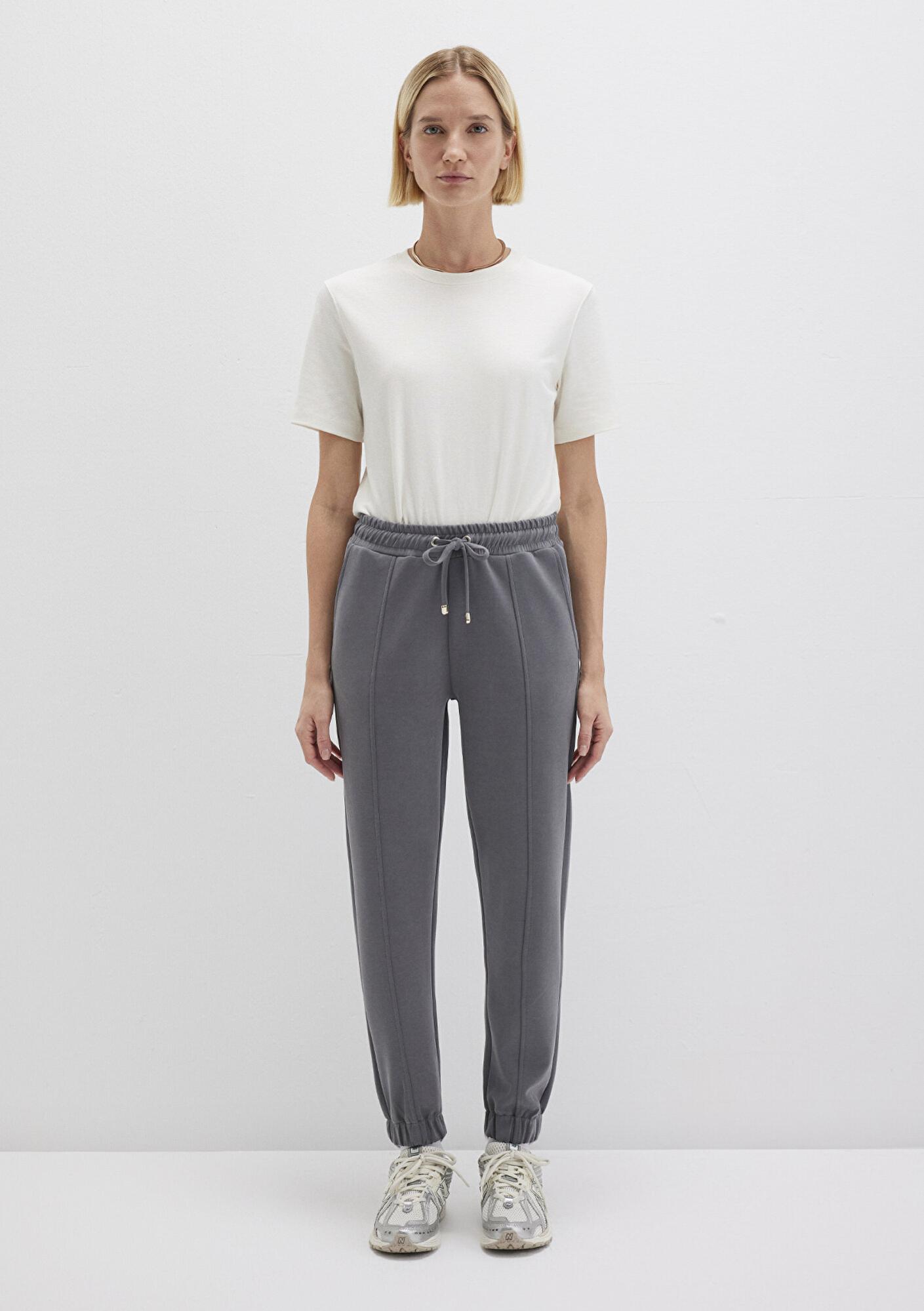 Mavi Lux Touch (TENCEL™) Antrasit Modal Eşofman Altı 1600453-70122