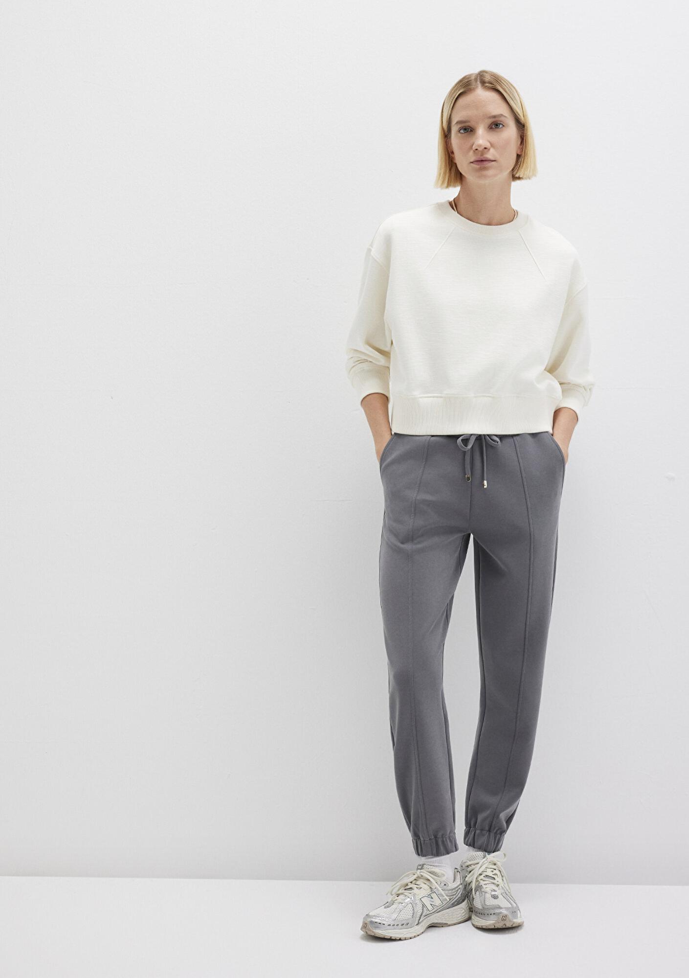 Mavi Lux Touch (TENCEL™) Antrasit Modal Eşofman Altı 1600453-70122