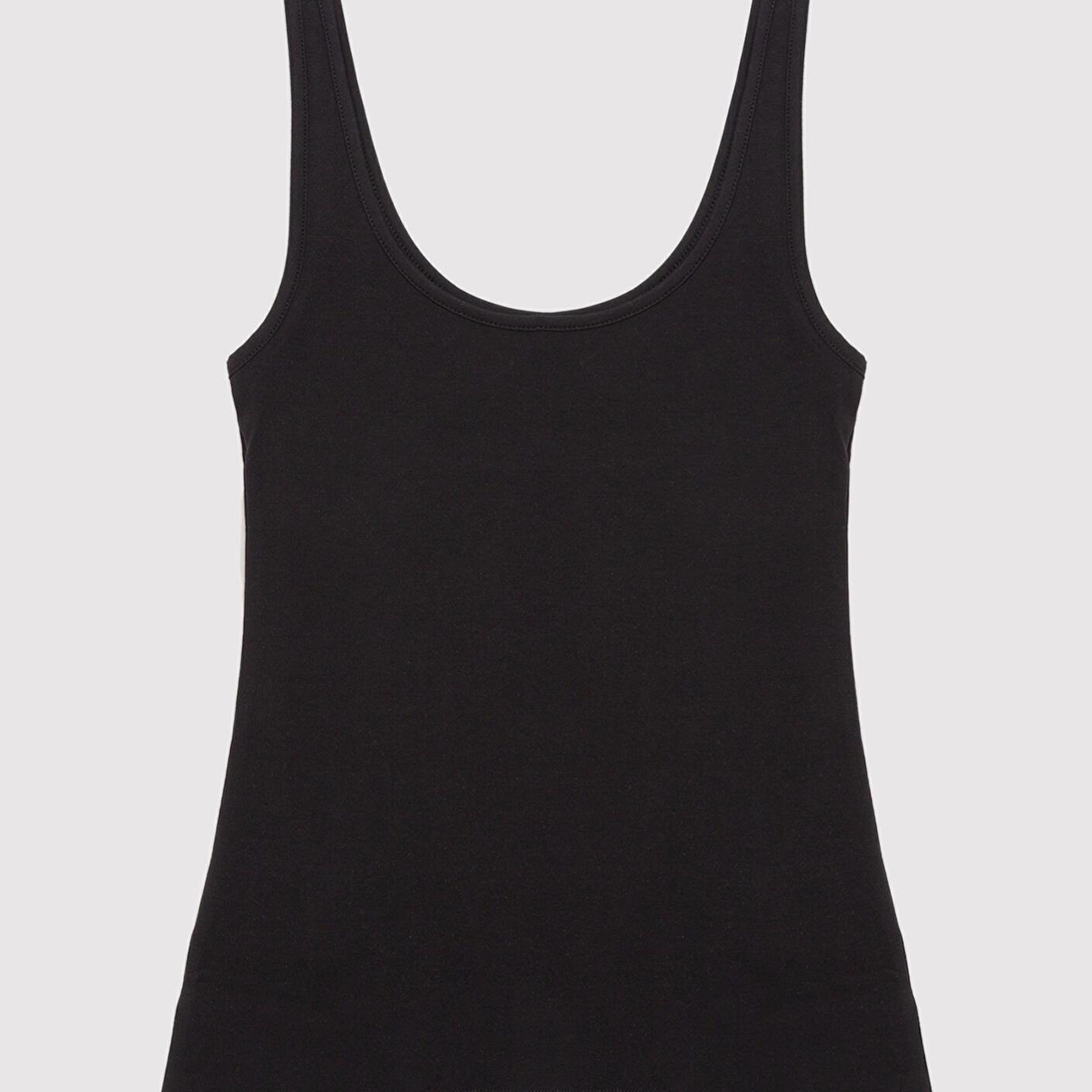 Mavi 2 li Siyah Beyaz Kadın Basic Atlet Fitted / Vücuda Oturan Kesim 1611367-900