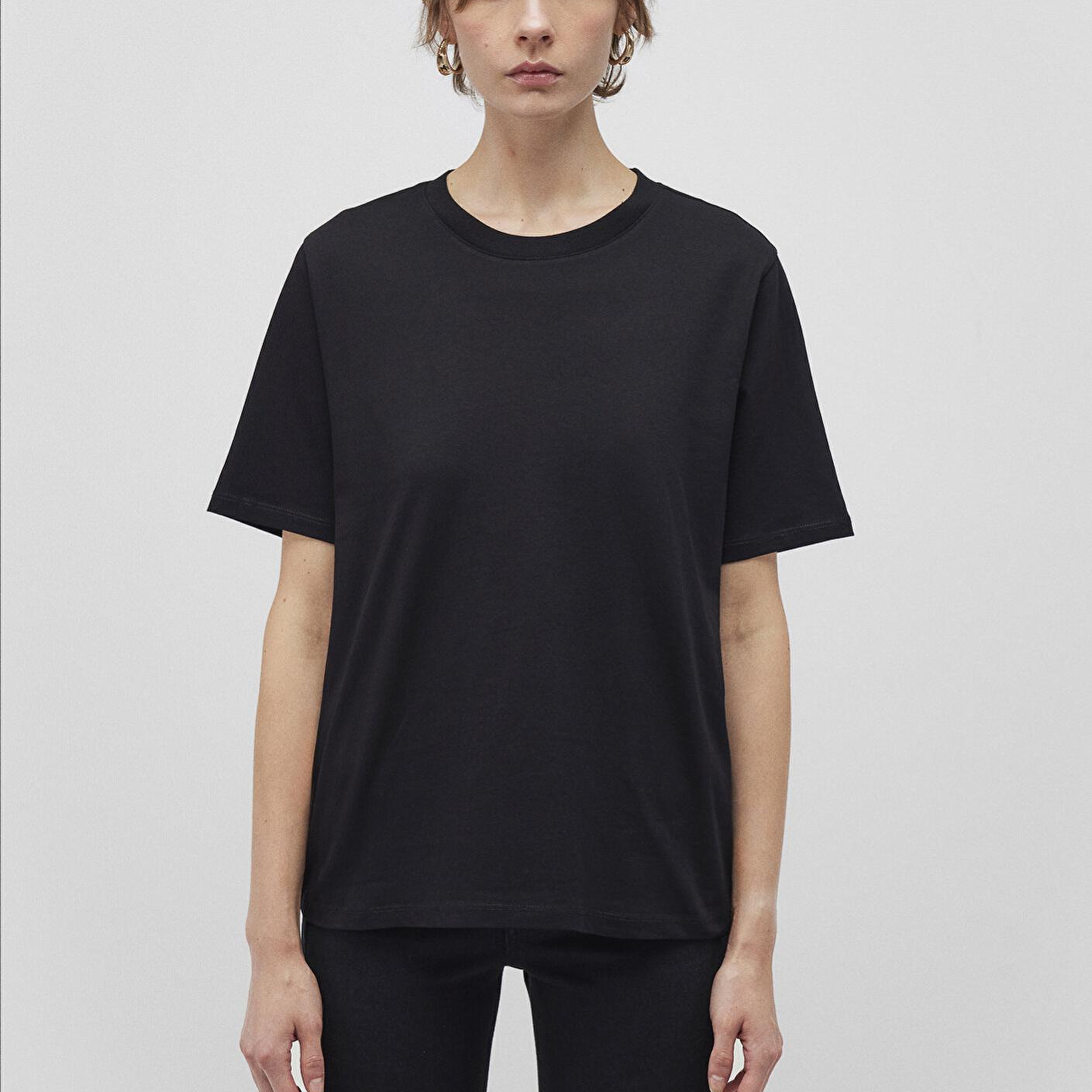 Mavi 2li Kadın Basic Tişört Regular Fit / Normal Kesim 1611366-900