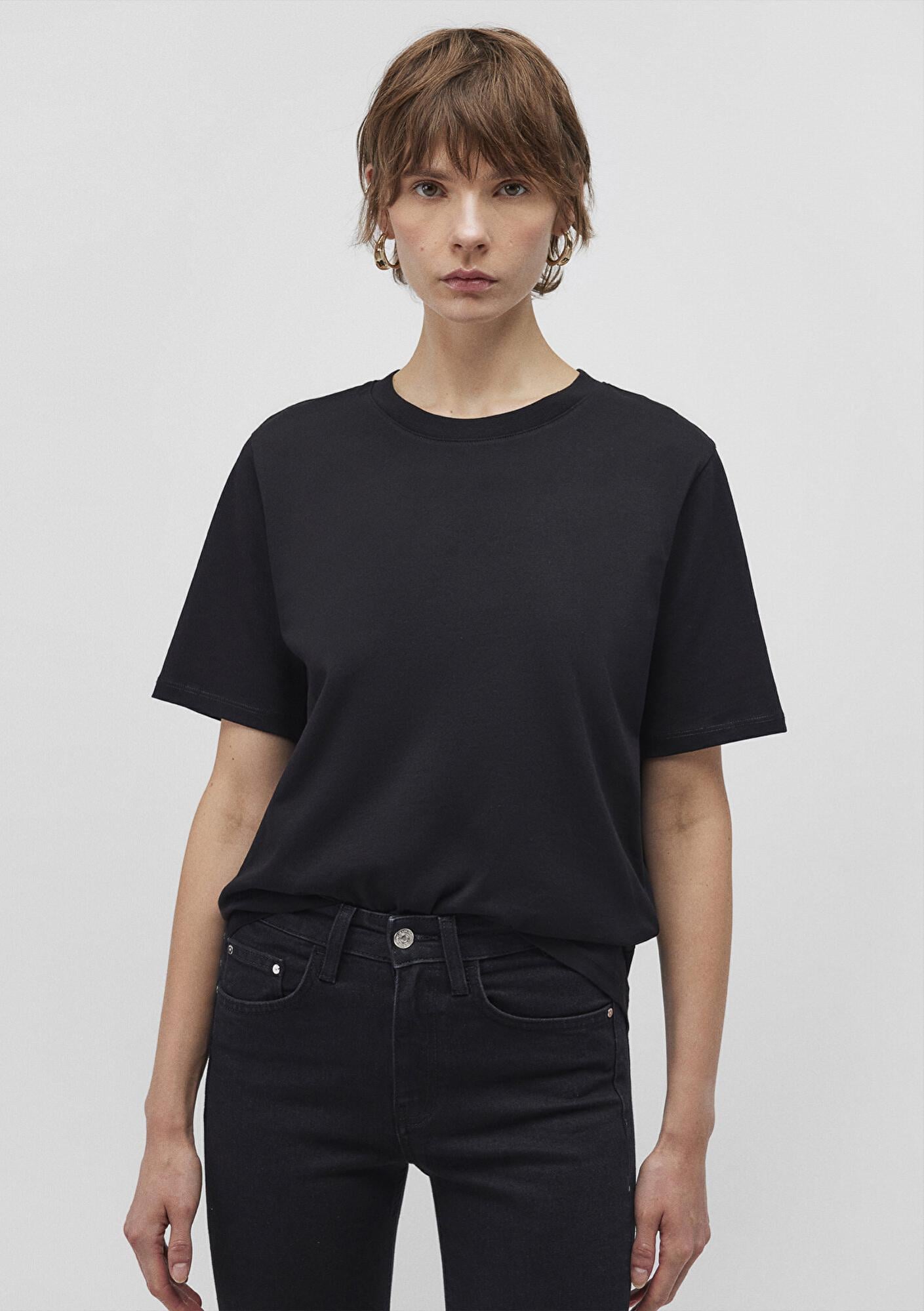 Mavi 2li Kadın Basic Tişört Regular Fit / Normal Kesim 1611366-900