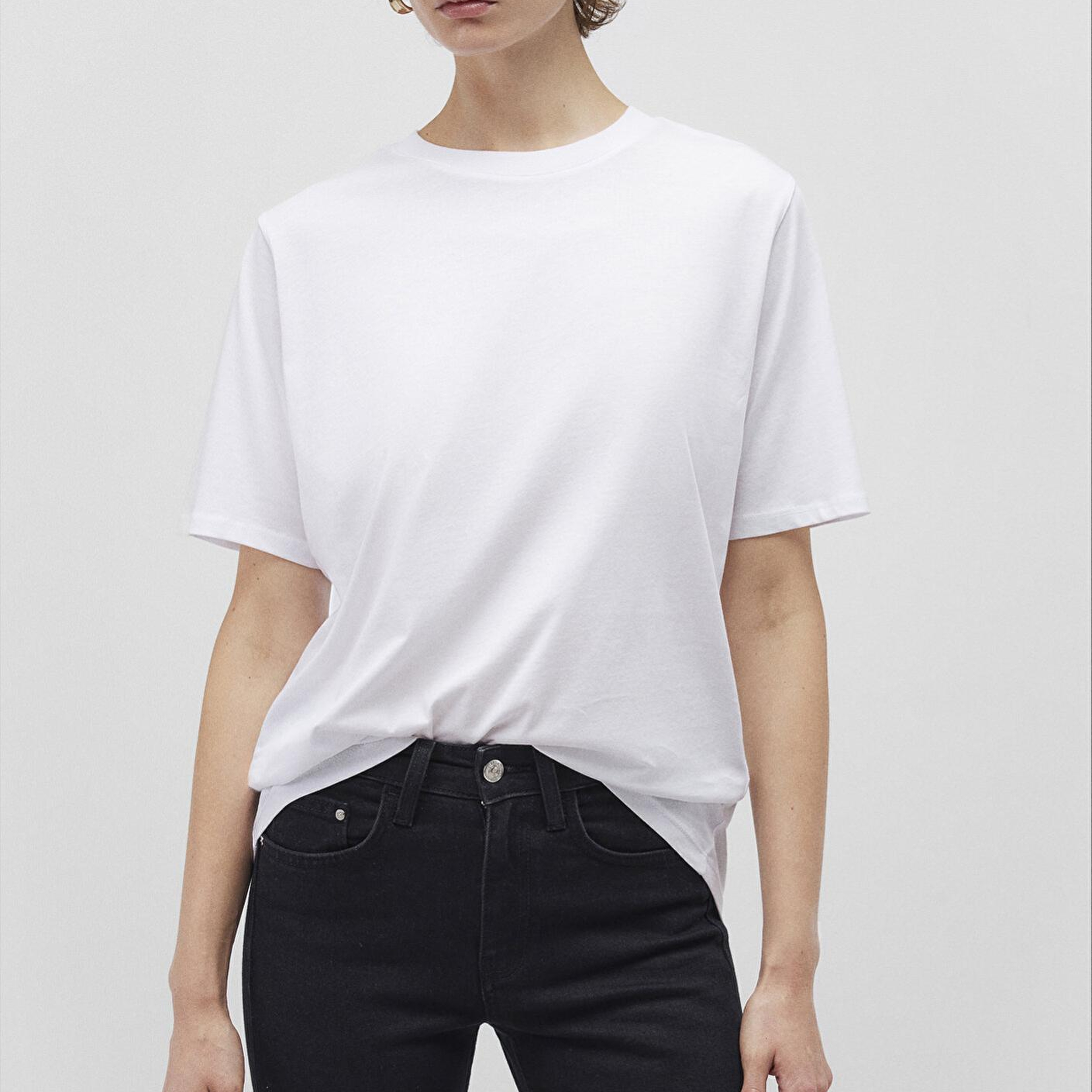 Mavi 2li Kadın Basic Tişört Regular Fit / Normal Kesim 1611366-900