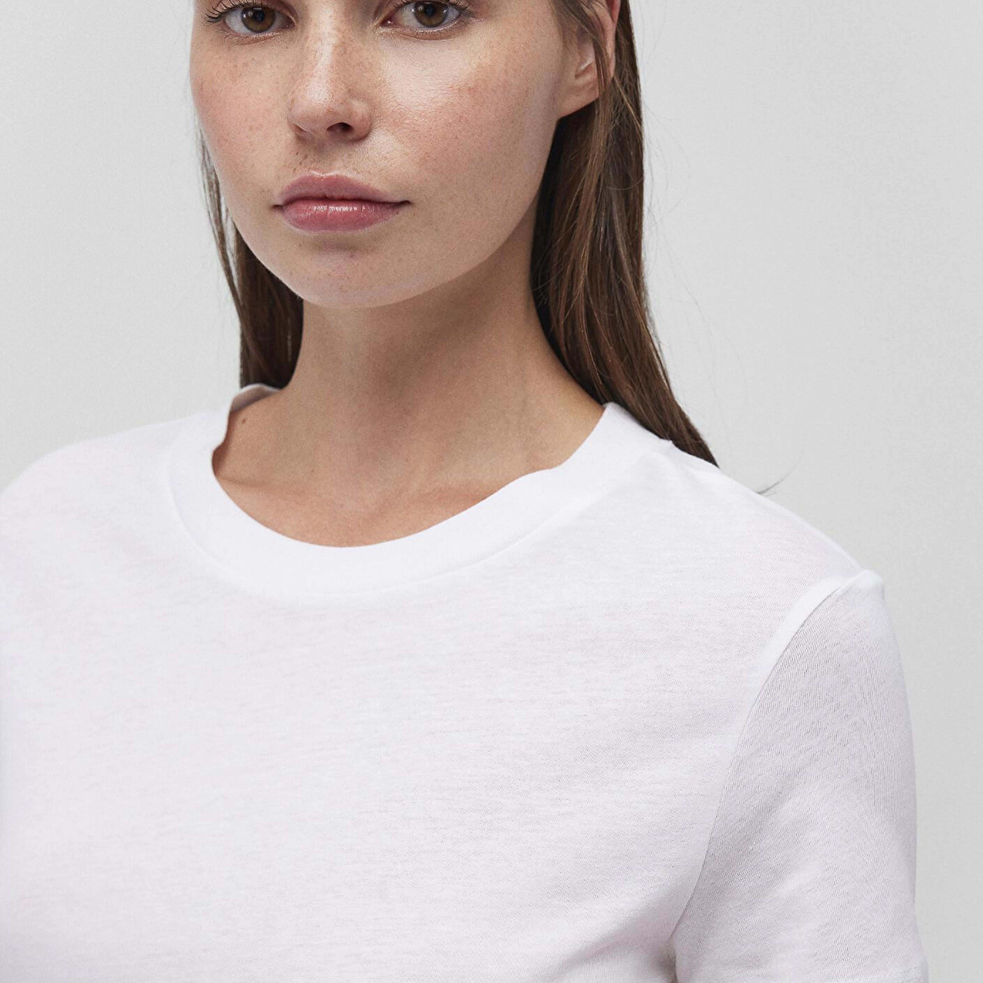 Mavi 2li Fitted Kadın Basic Tişört Fitted / Vücuda Oturan Kesim 1611365-900