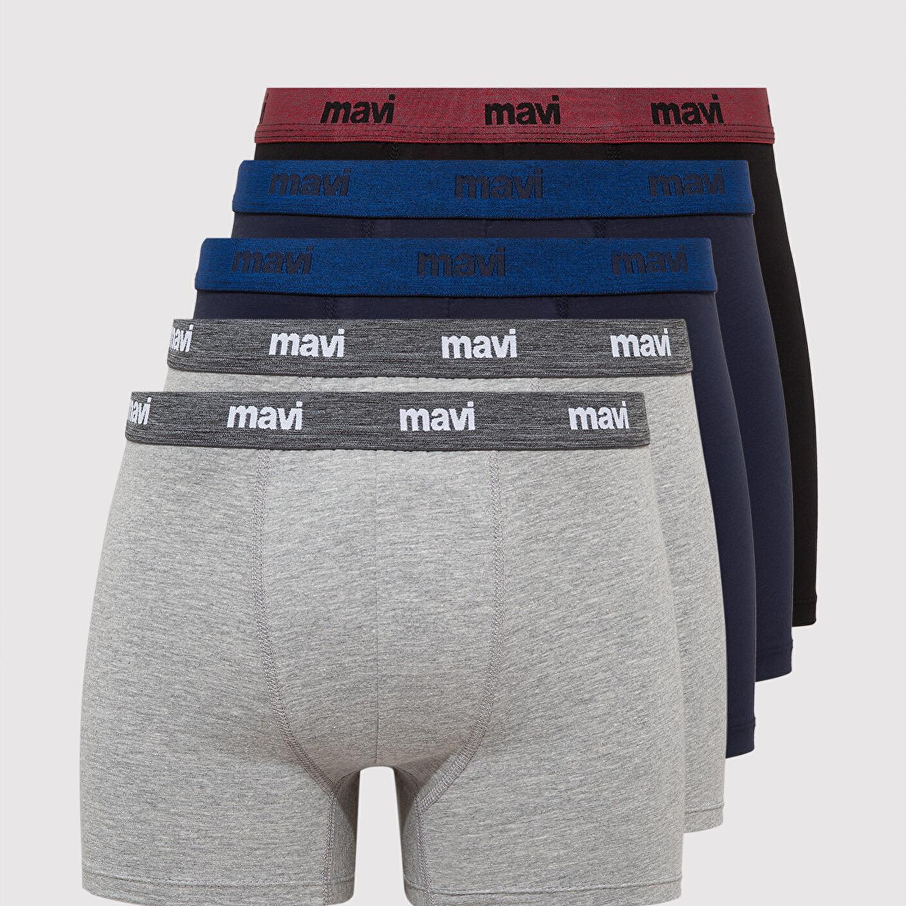 Mavi 5li Basic Boxer 0910618-900