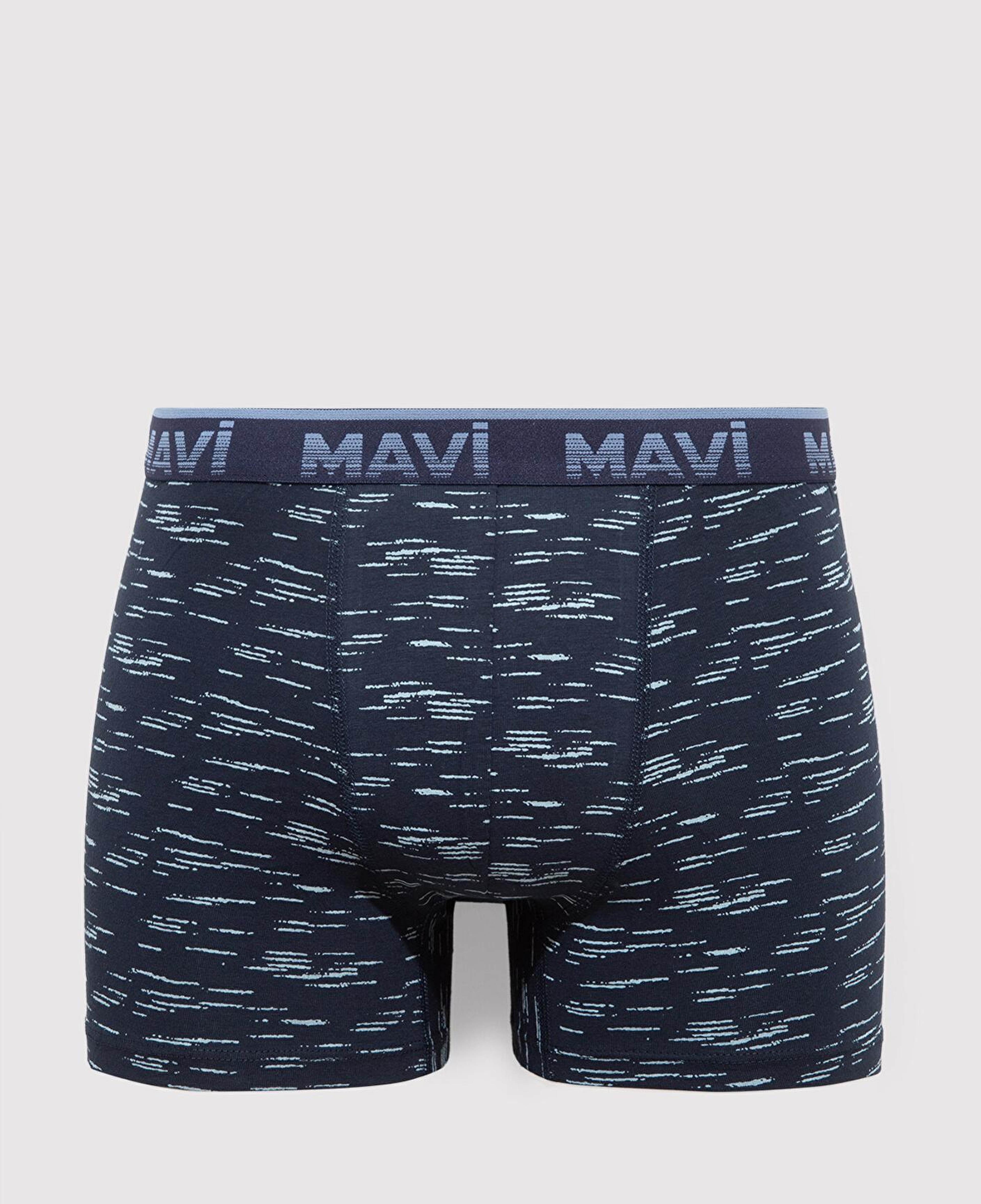 Mavi 3lü Lacivert Boxer 0910612-83097