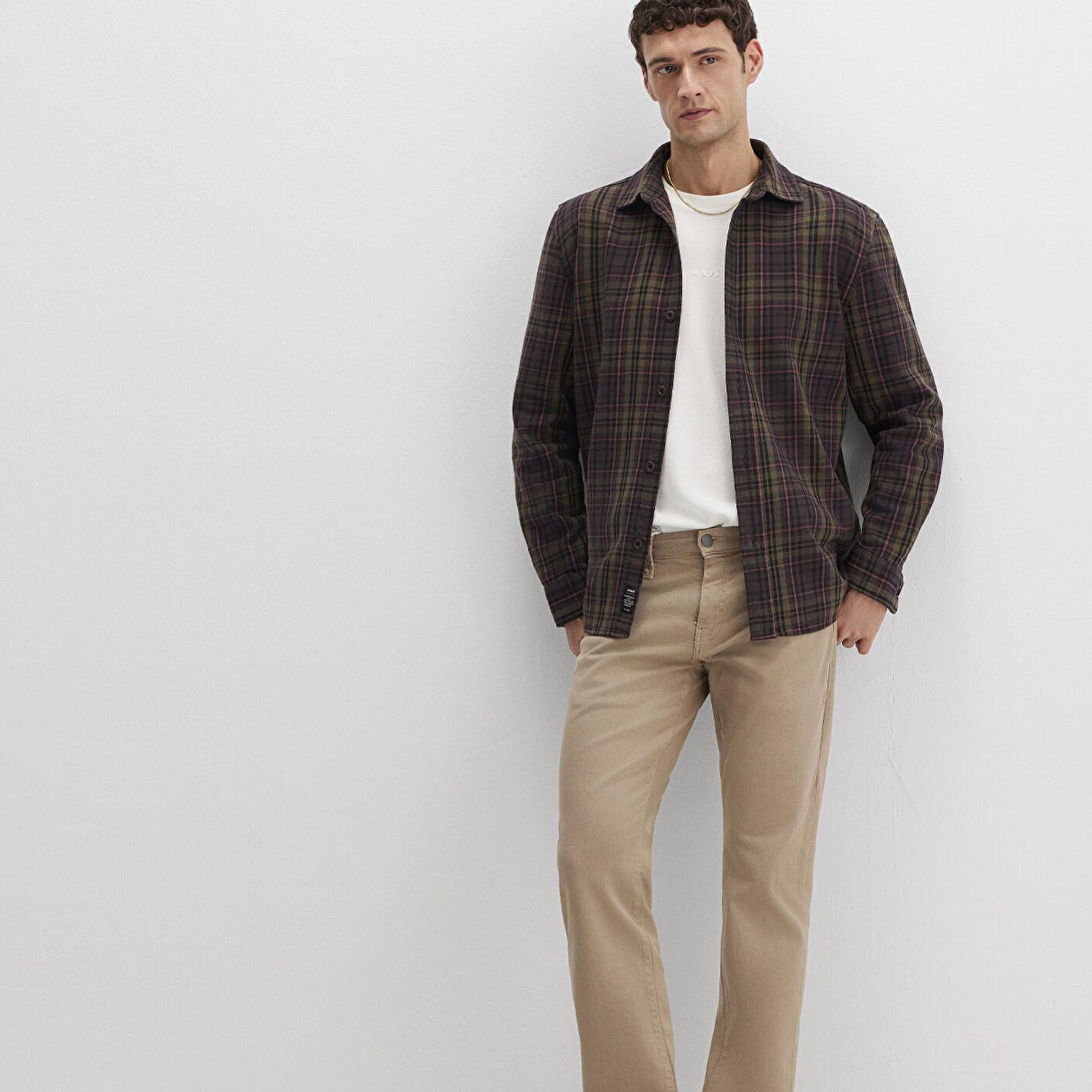 Mavi Hunter Koyu Bej Comfort Gabardin Pantolon 0020232492