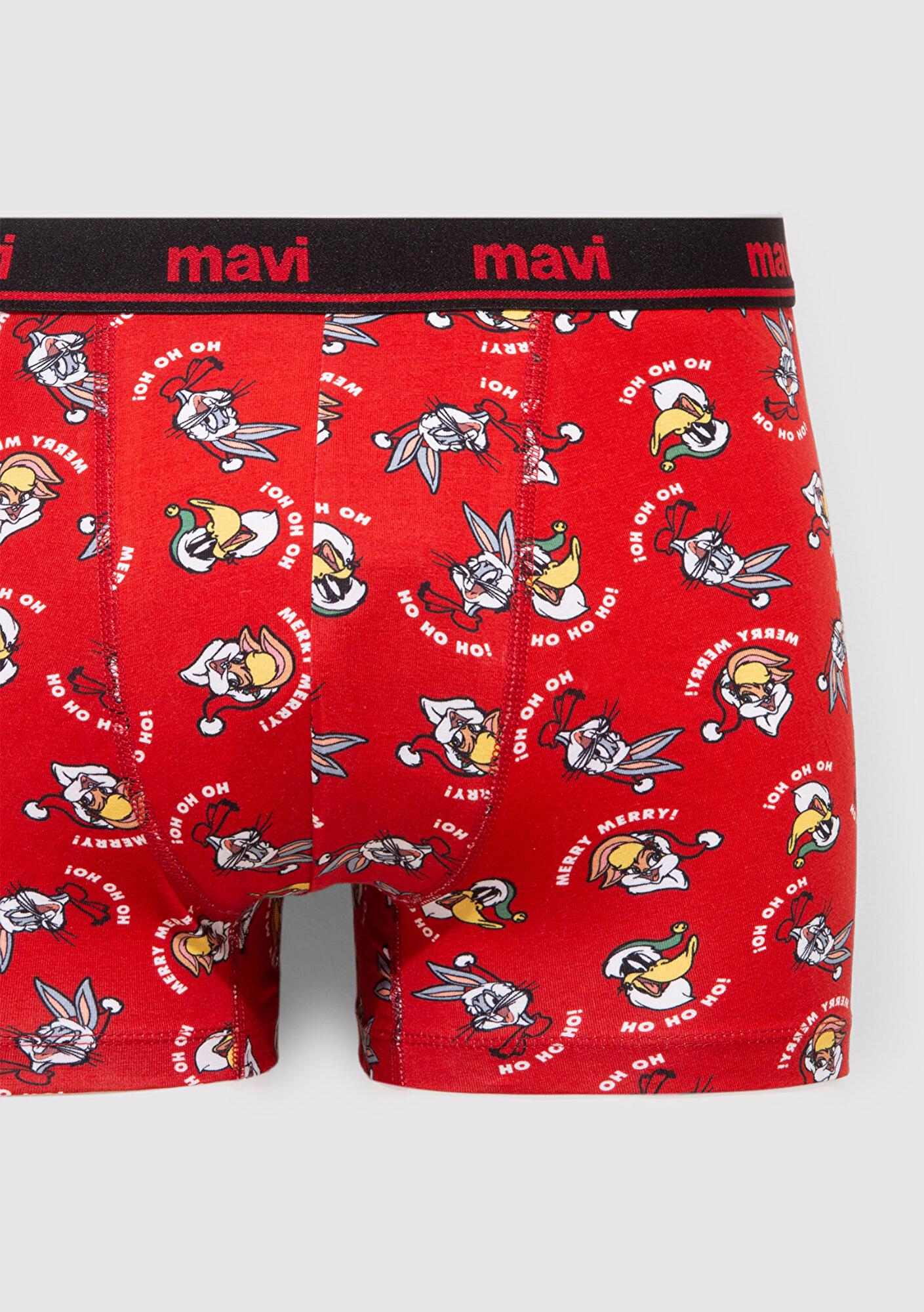 Mavi Yılbaşı Temalı Bugs Bunny Boxer 0910589-32421