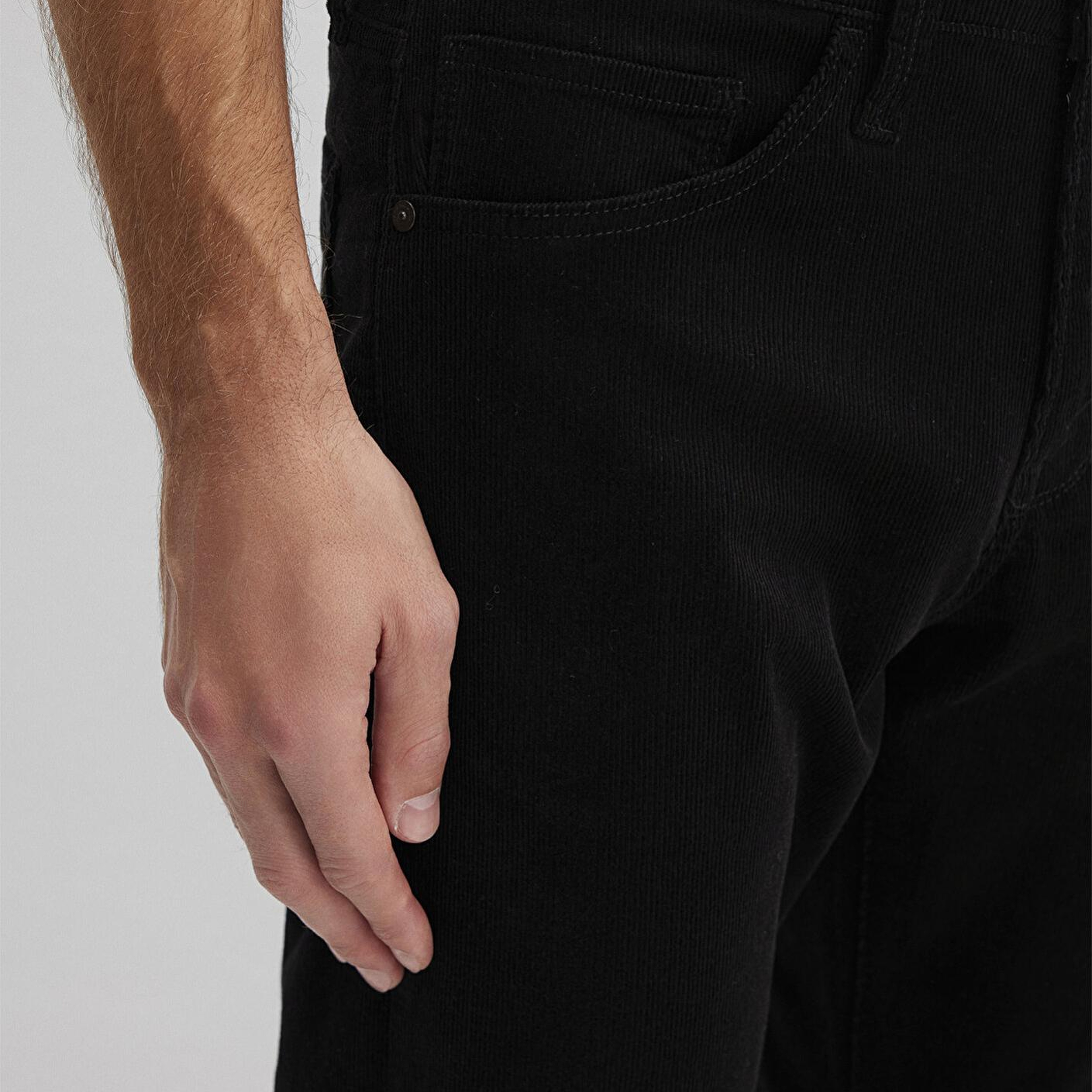 Mavi Hunter Siyah Kadife Pantolon 0020230269