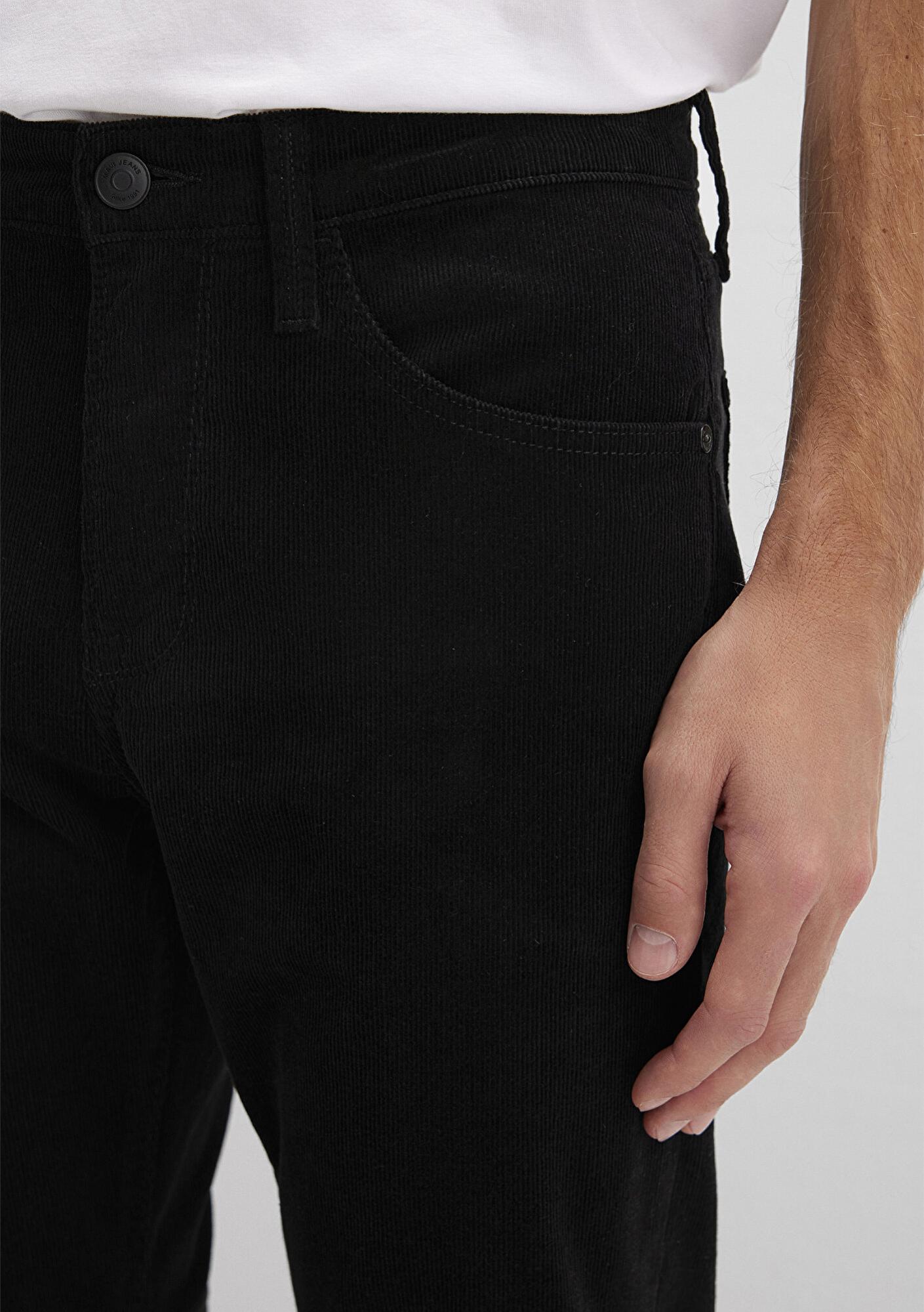 Mavi Hunter Siyah Kadife Pantolon 0020230269