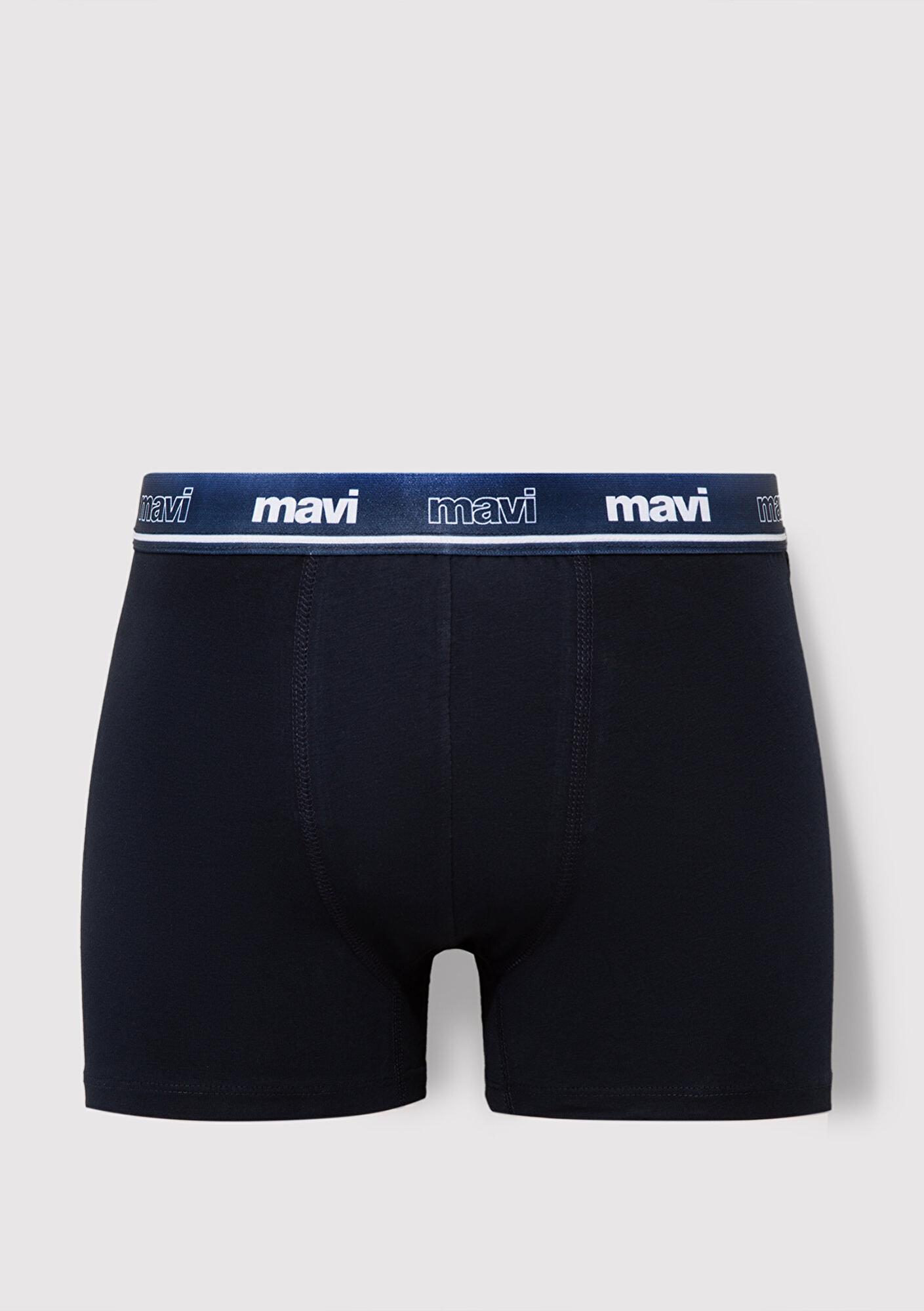 Mavi Lacivert Basic Boxer 092453-33648