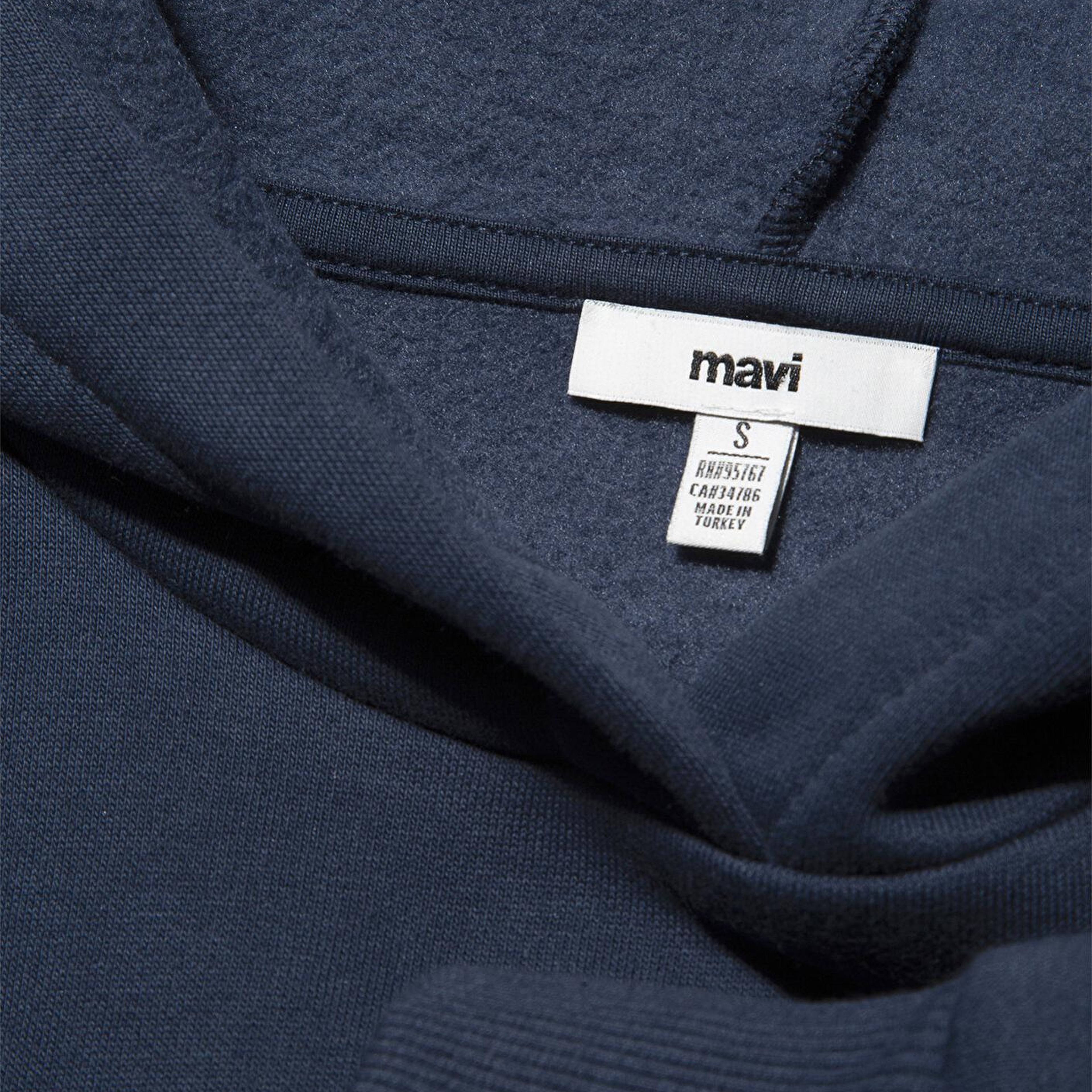 Mavi Kapüşonlu Lacivert Basic Sweatshirt 167299-70488