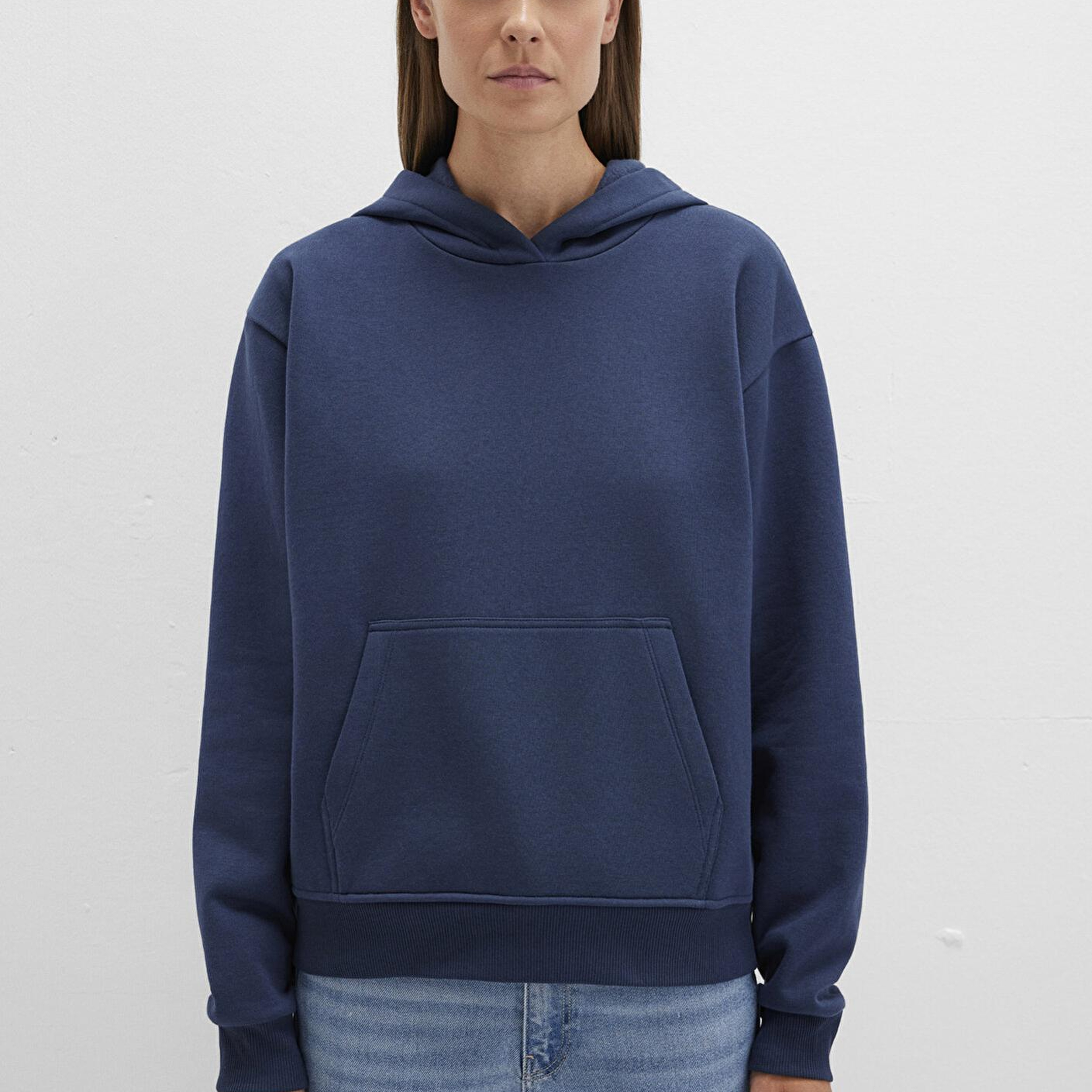 Mavi Kapüşonlu Lacivert Basic Sweatshirt 167299-70488