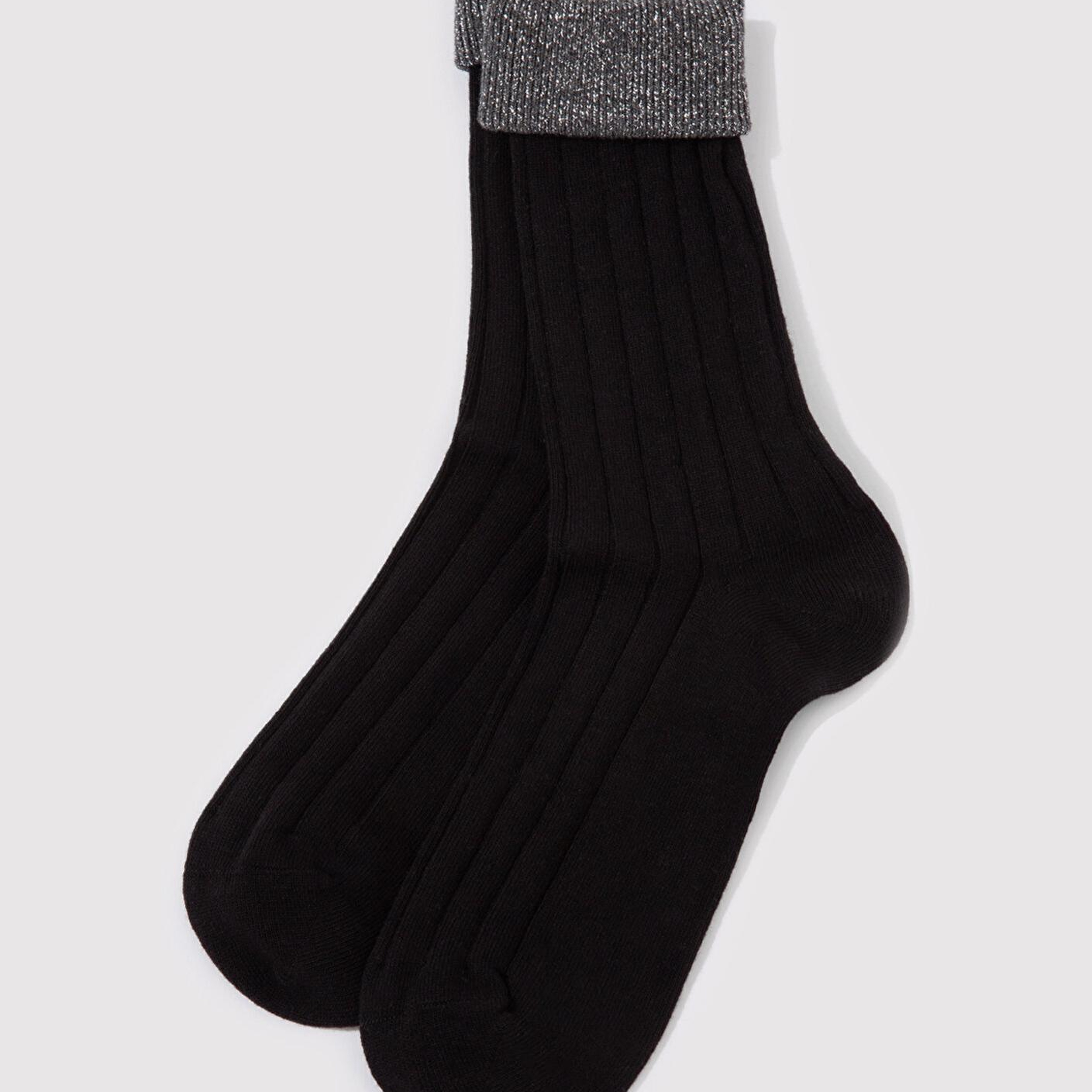 Mavi Siyah Soket Çorap 1910958-900