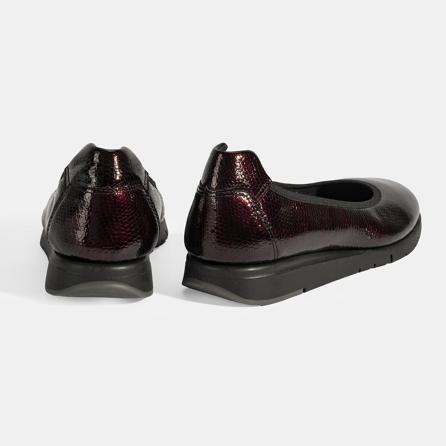 Kadın Bordo DesaComfort Günlük Deri Ayakkabı