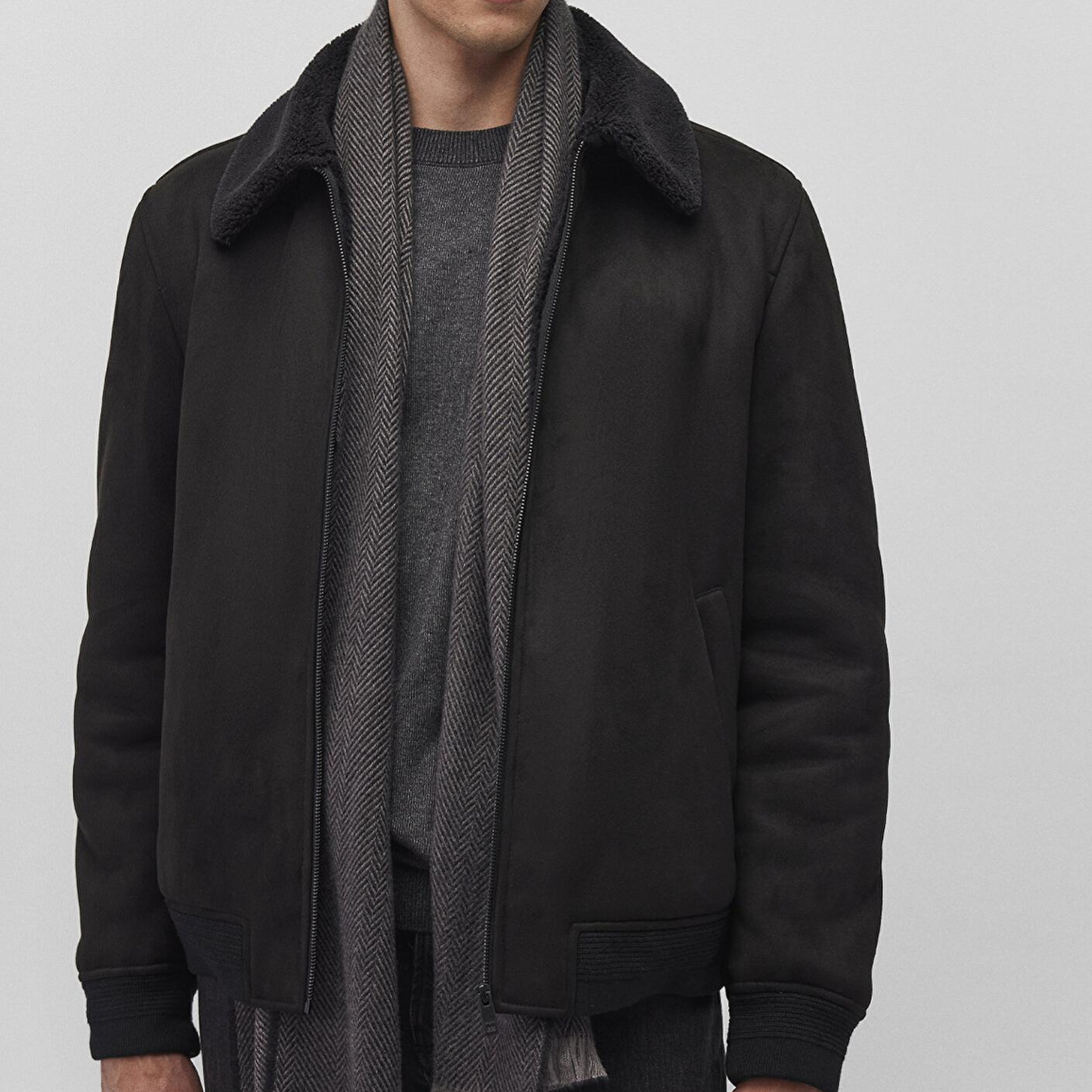 Mavi Antrasit Atkı 0910335-900