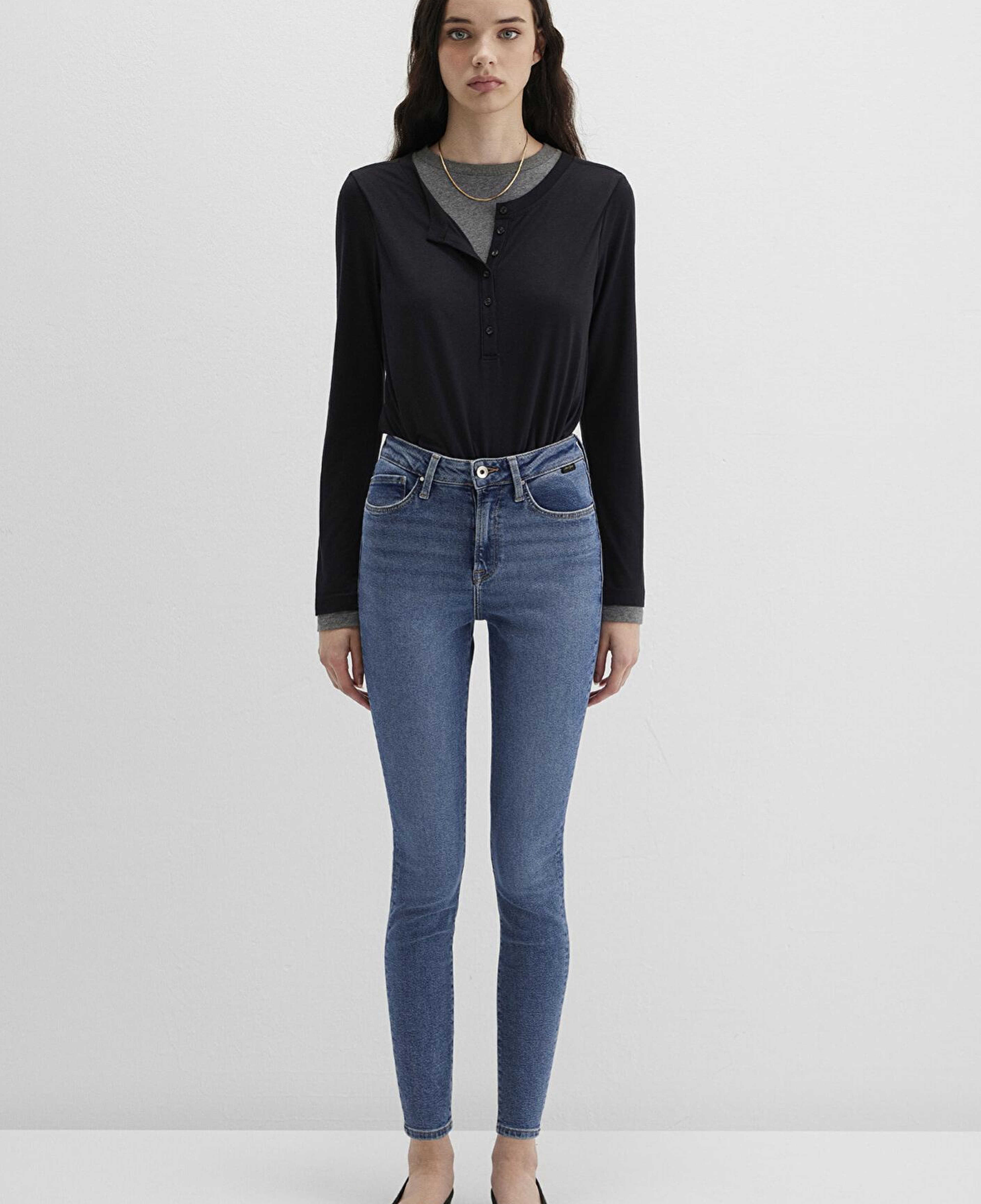 Mavi Serenay Gold Shape Vintage Indigo Mavisi Jean Pantolon 100980-82194