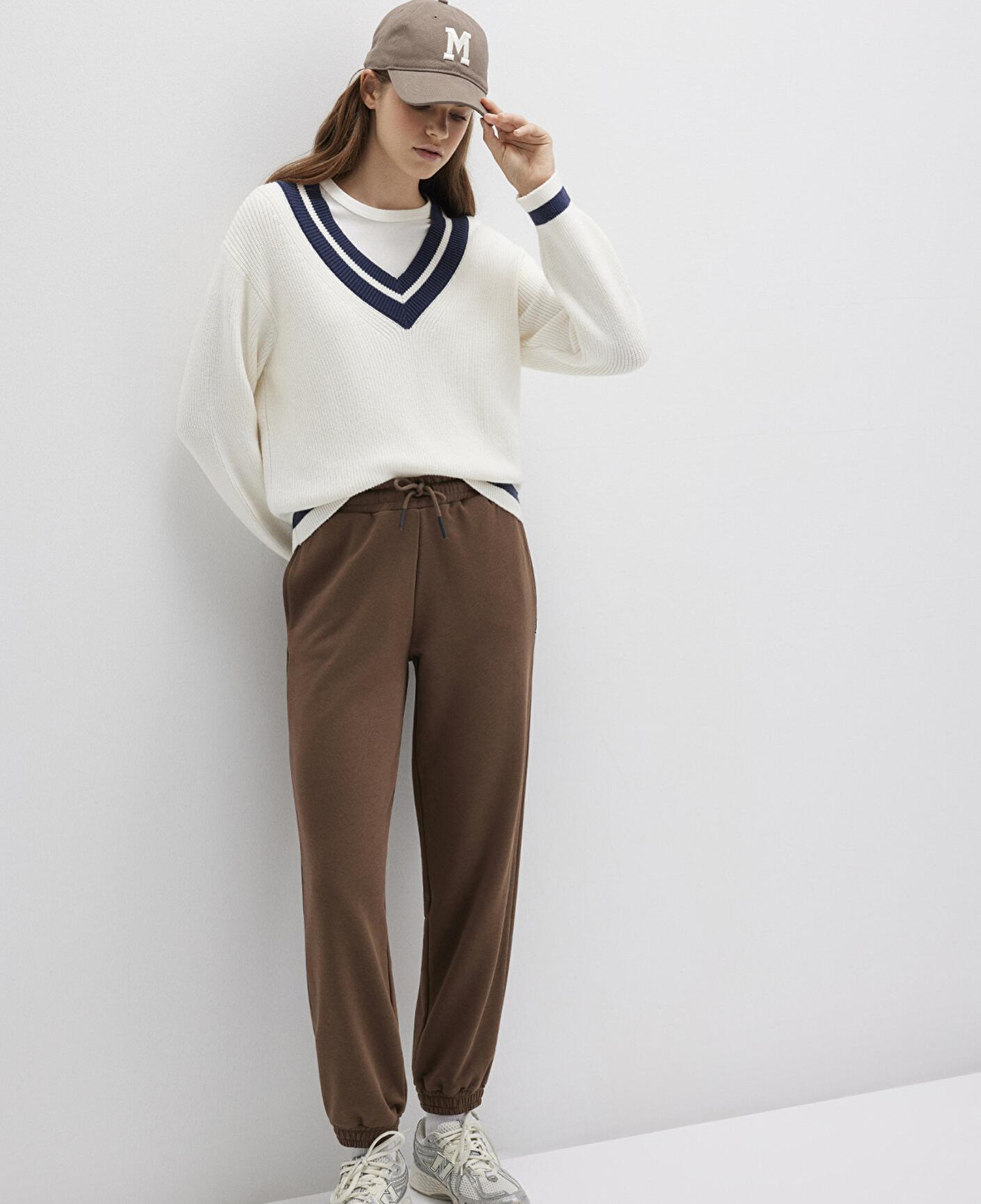 Mavi Kahverengi Basic Eşofman Altı 1600903-81959