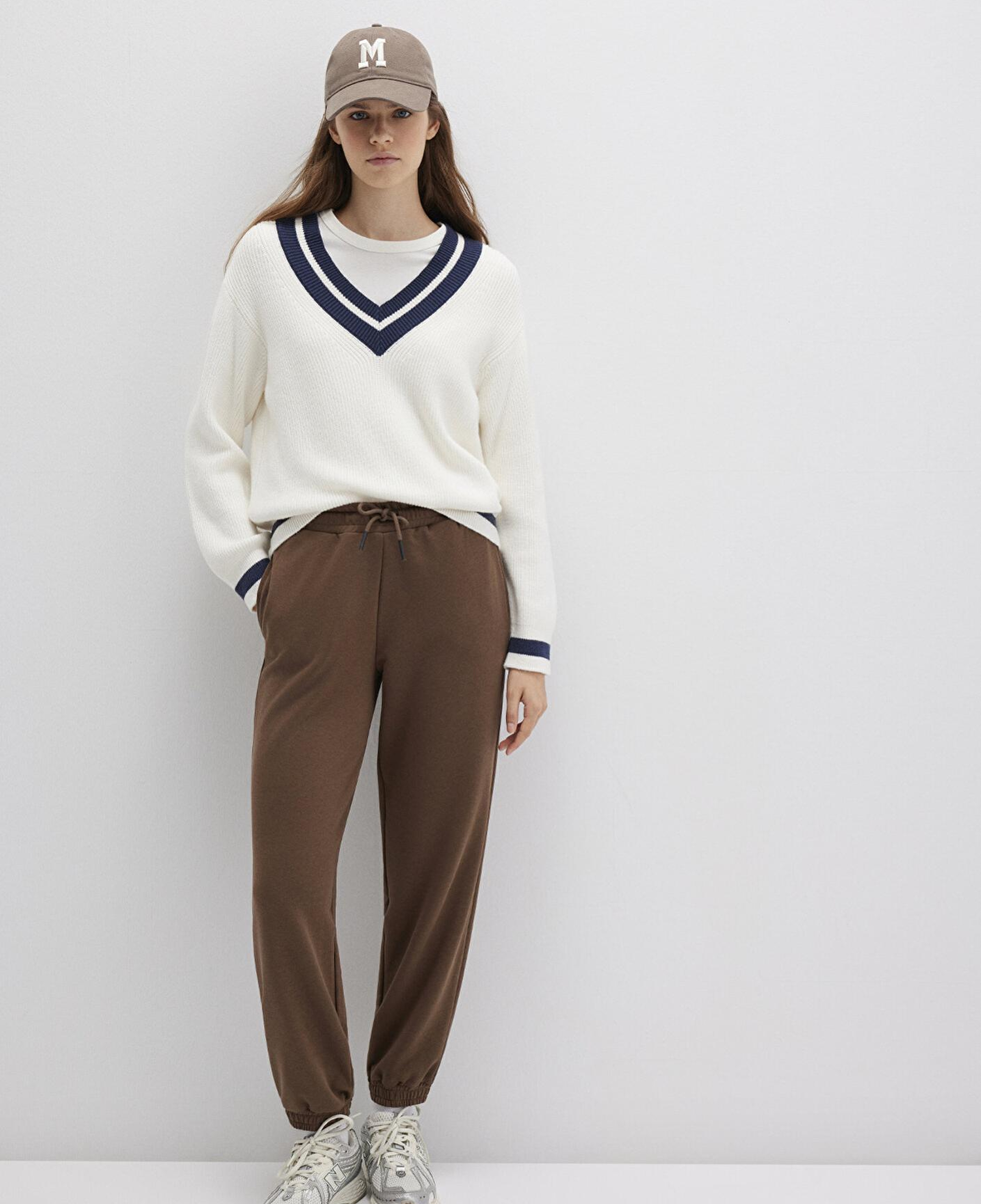 Mavi Kahverengi Basic Eşofman Altı 1600903-81959