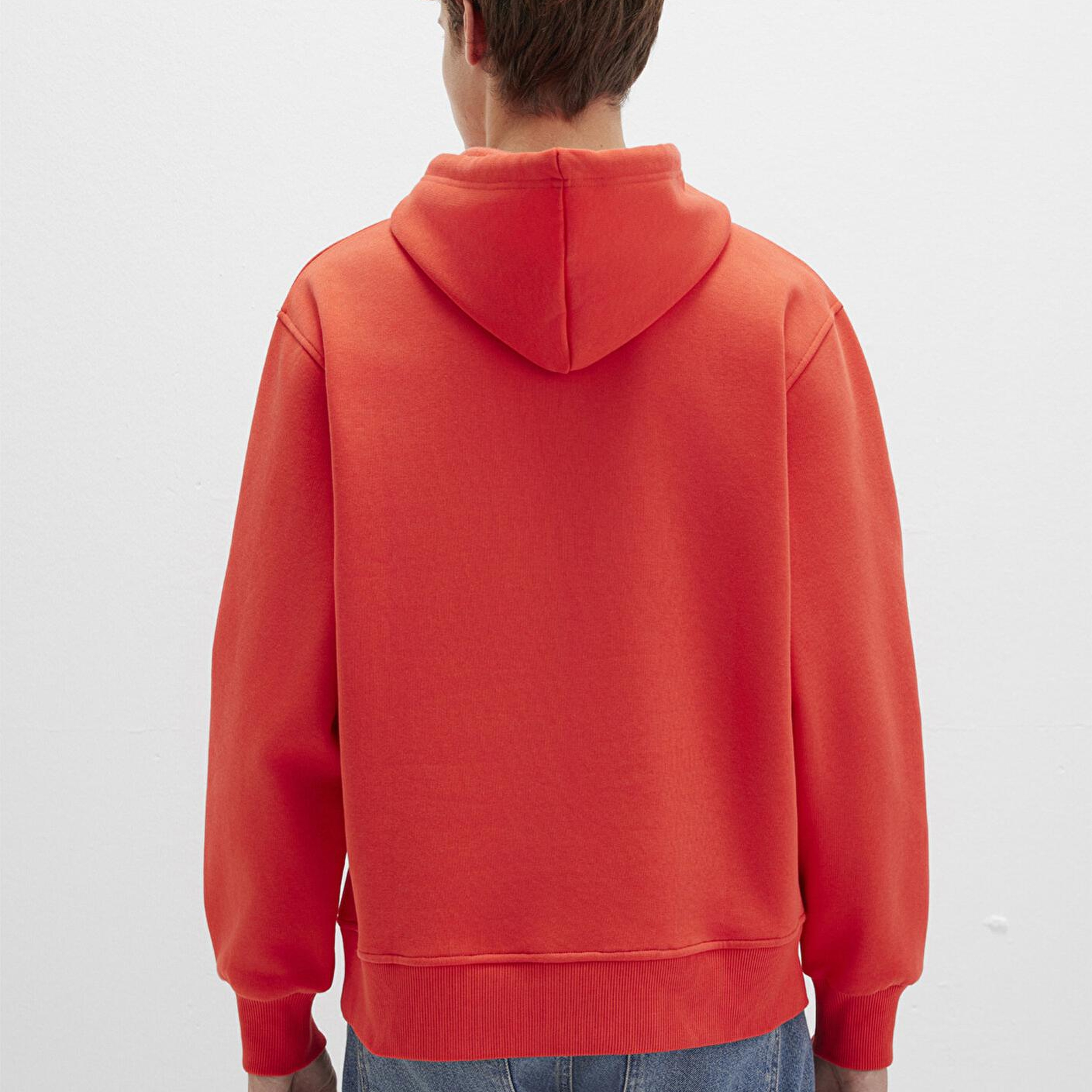 Mavi Mavi Logo Nakışlı Kapüşonlu Turuncu Sweatshirt 065809-70481